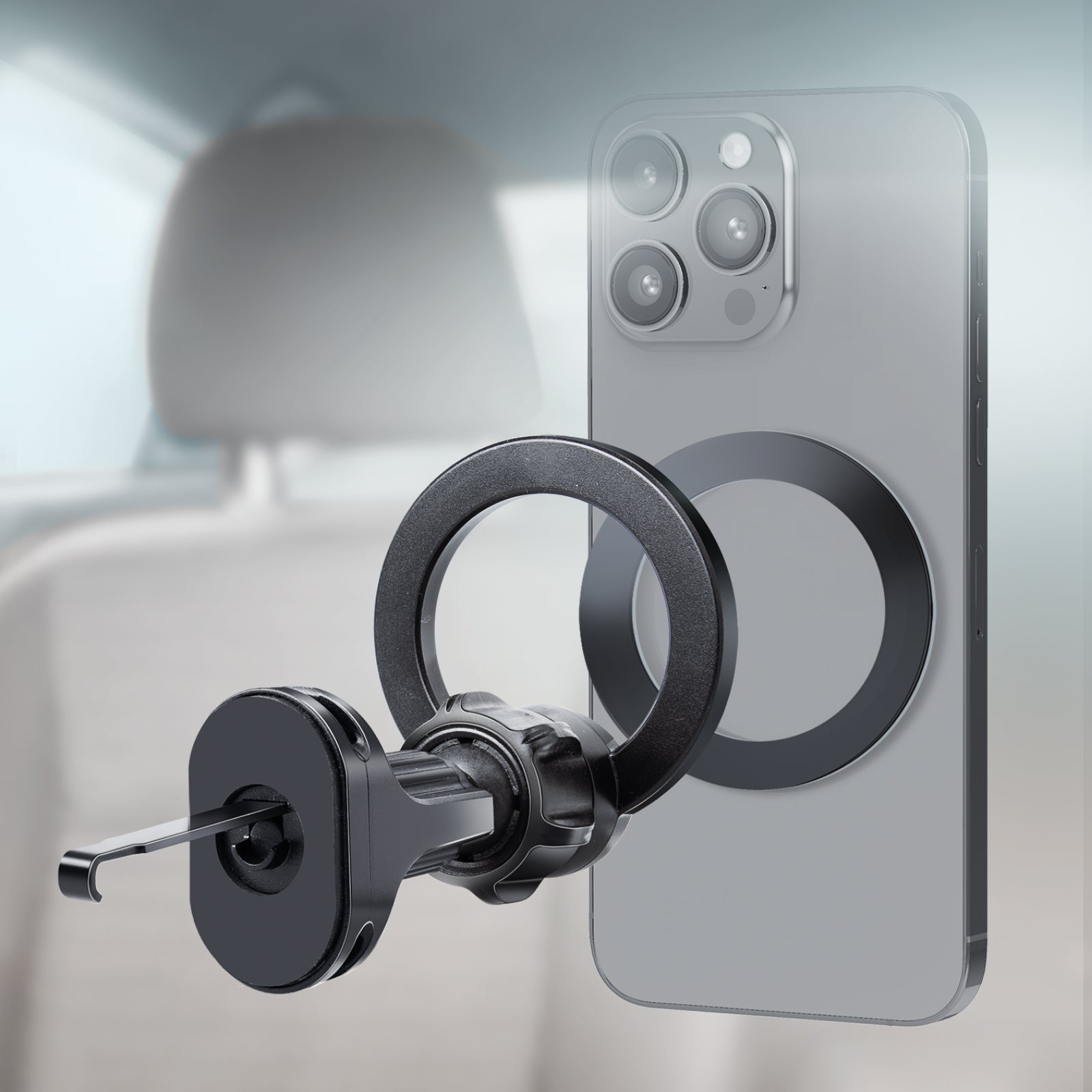 Support de voiture magnétiquecompatible avec Magsafe