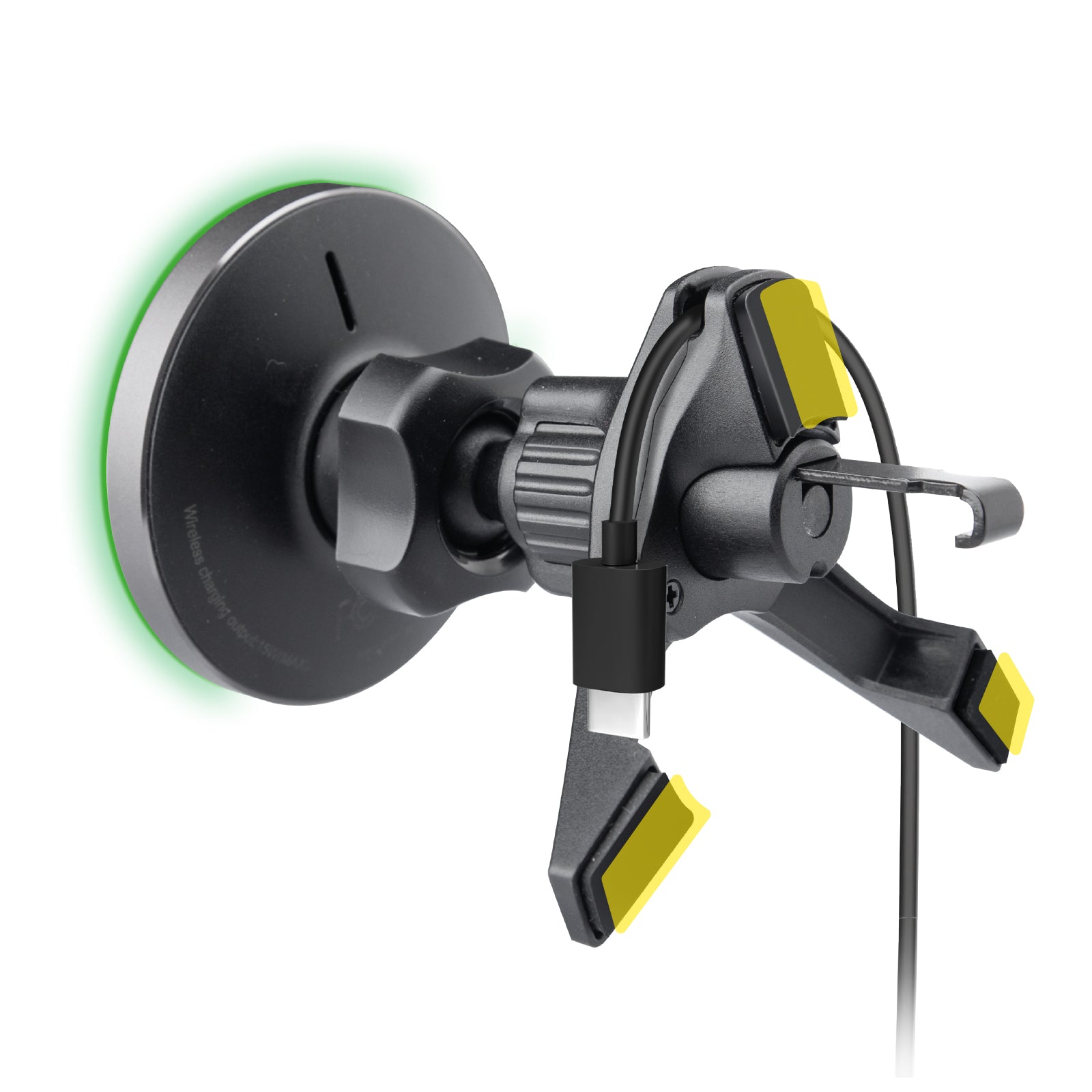 Support de grille d'aération magnétique compatible avec la charge MagSafe