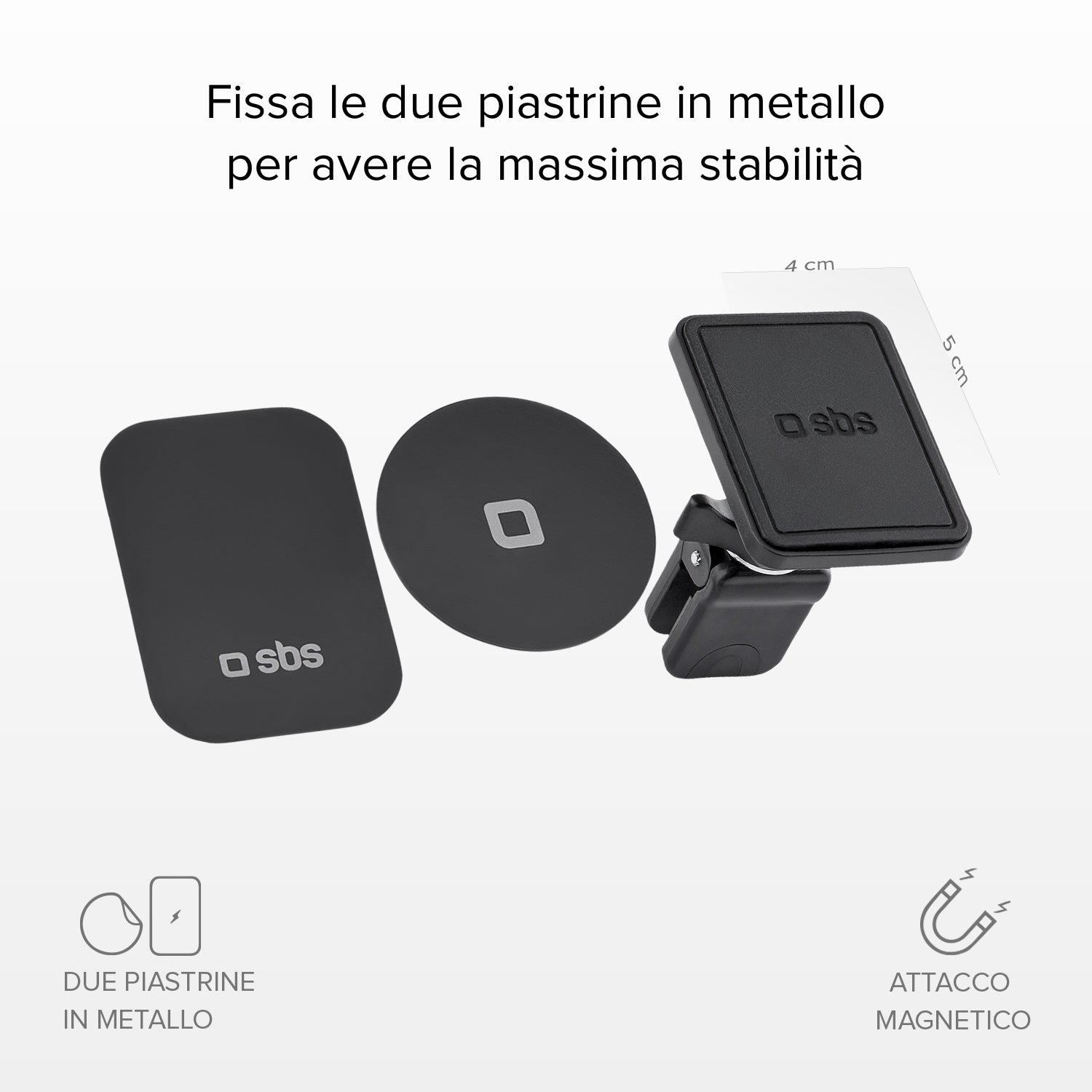 Magnetische Autohalterung für Smartphone