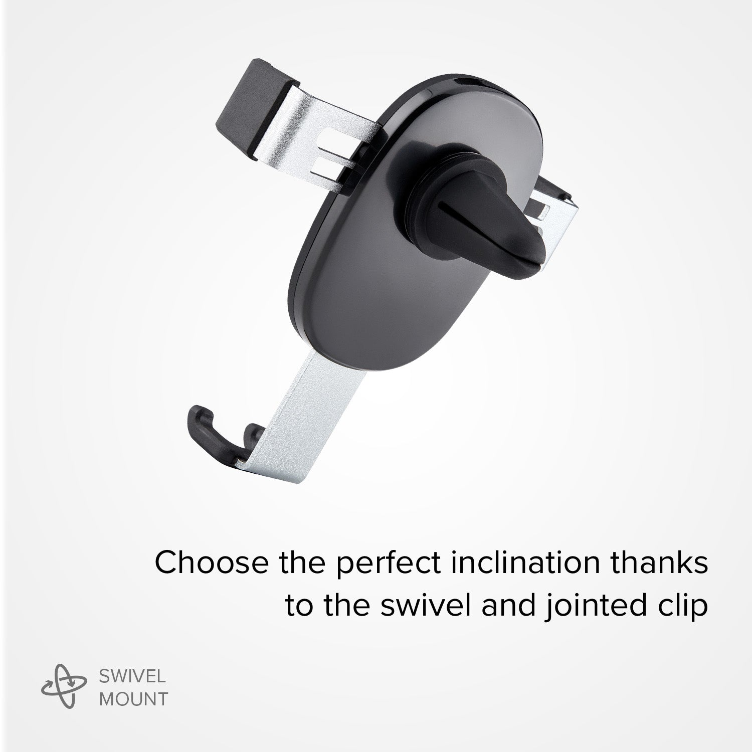 Support pour voiture Gravity avec clip pour grille d'aération