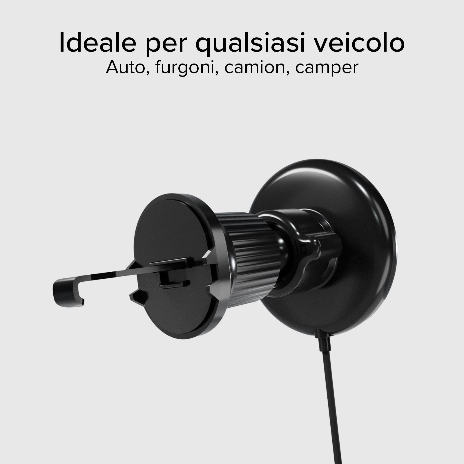 Support voiture pour smartphones et iPhone, compatible avec MagSafe