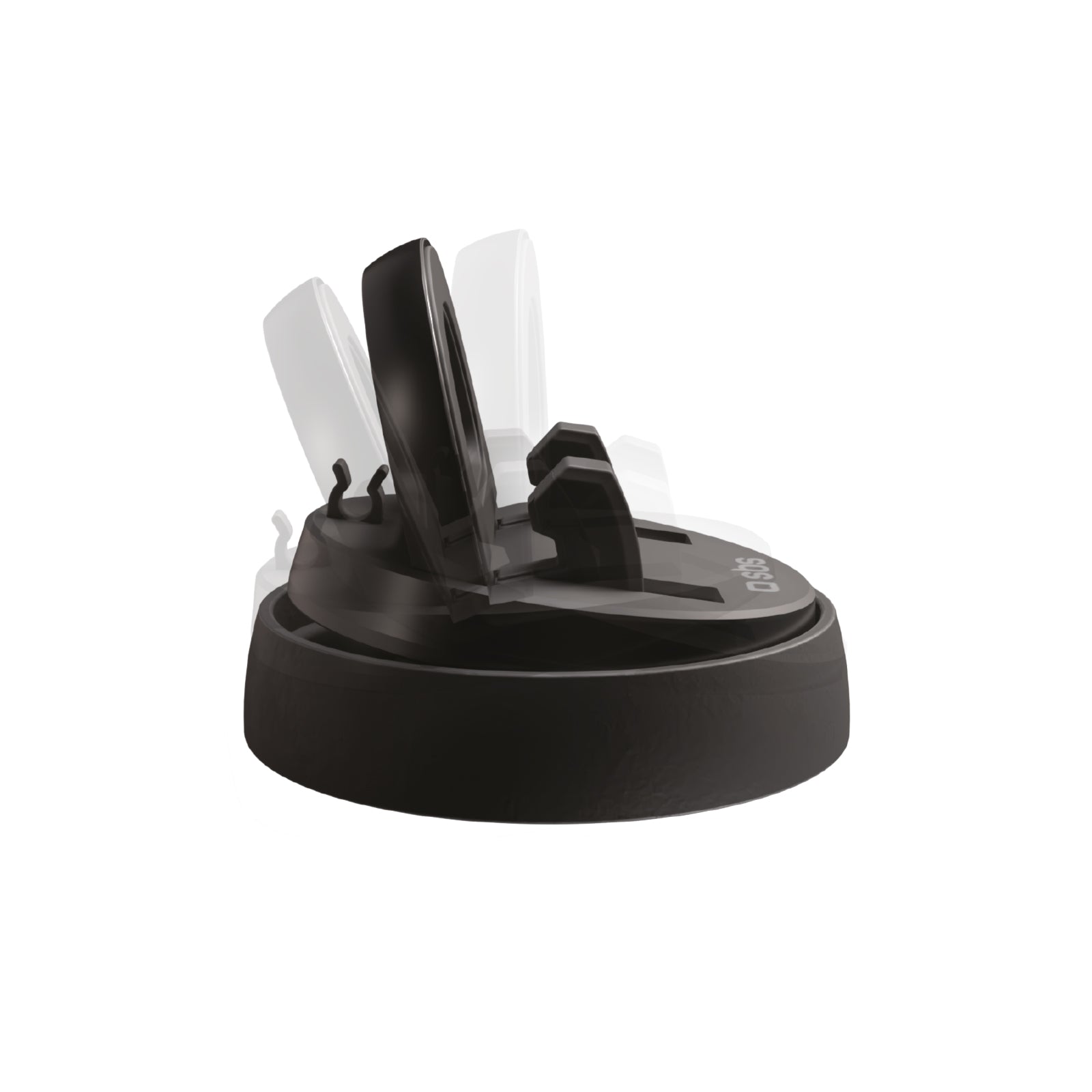 Support universel de téléphone pour tableau de bord avec rotation à 360°
