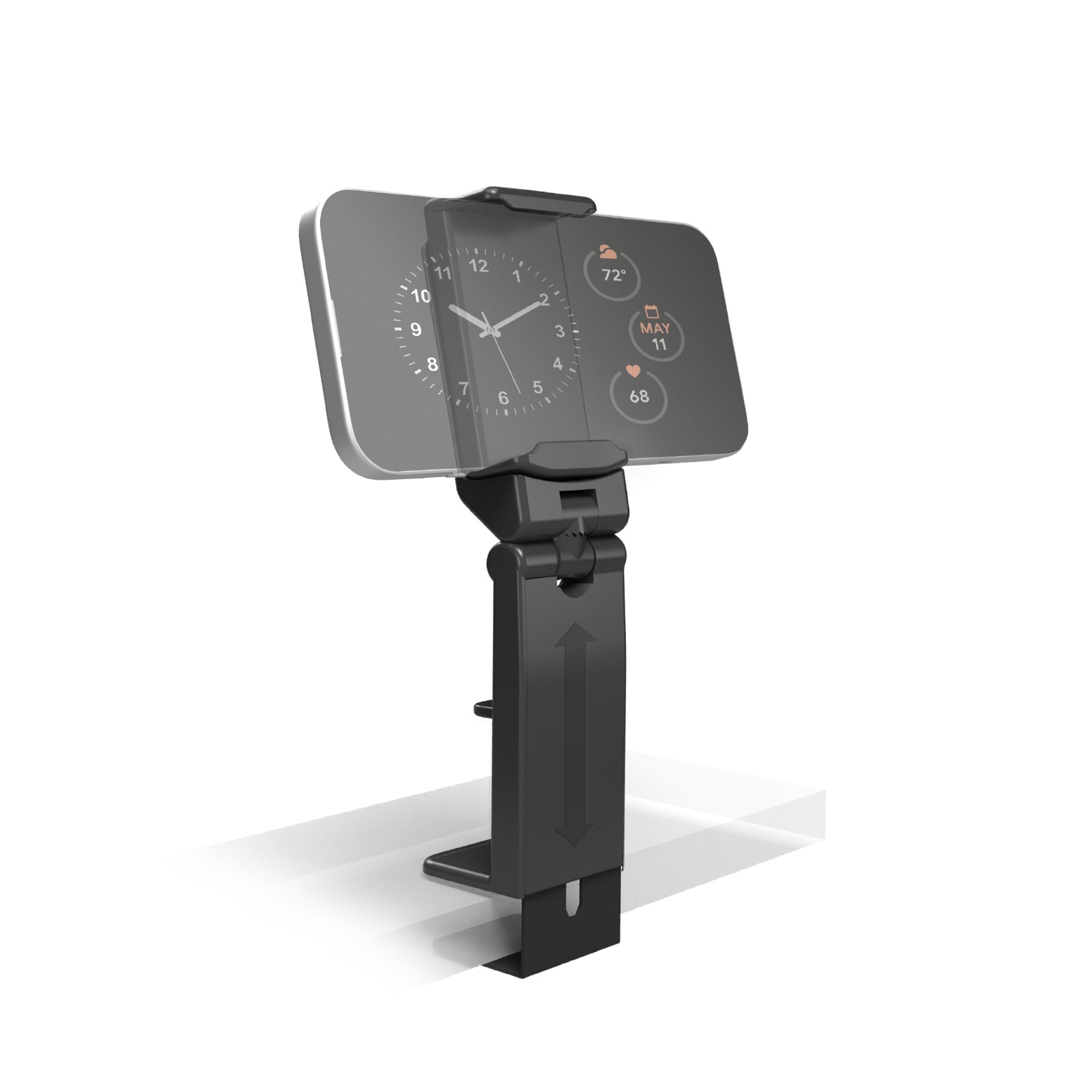 Support smartphone pour ordinateurs portables et sièges