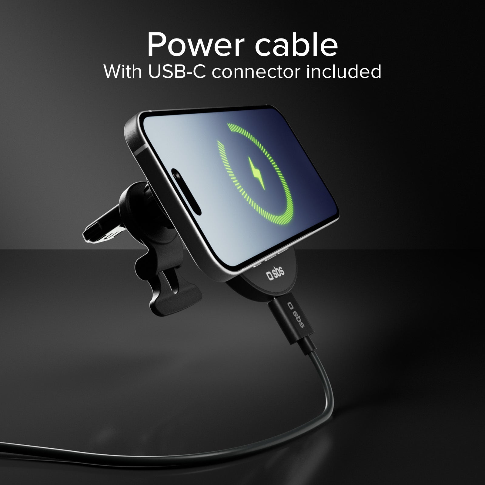 Autohalterung mit magnetischem Qi2.2-25-W-Wireless-Laden