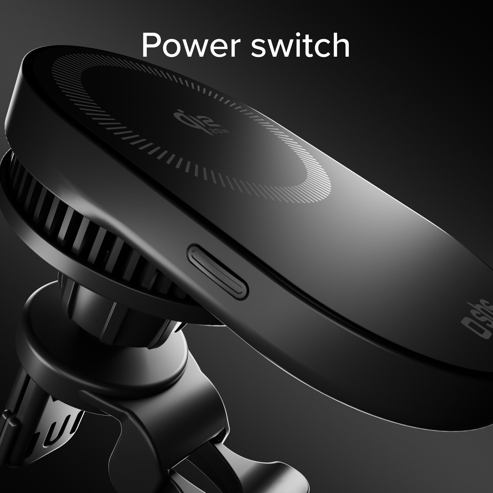 Autohalterung mit magnetischem Qi2.2-25-W-Wireless-Laden