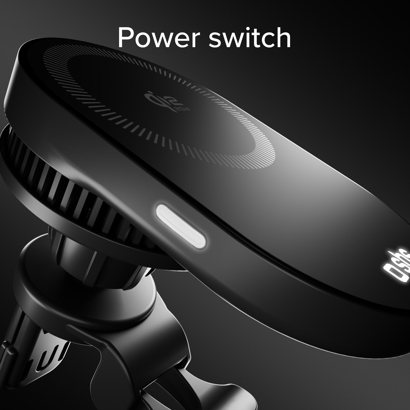 Autohalterung mit magnetischem Qi2.2-25-W-Wireless-Laden