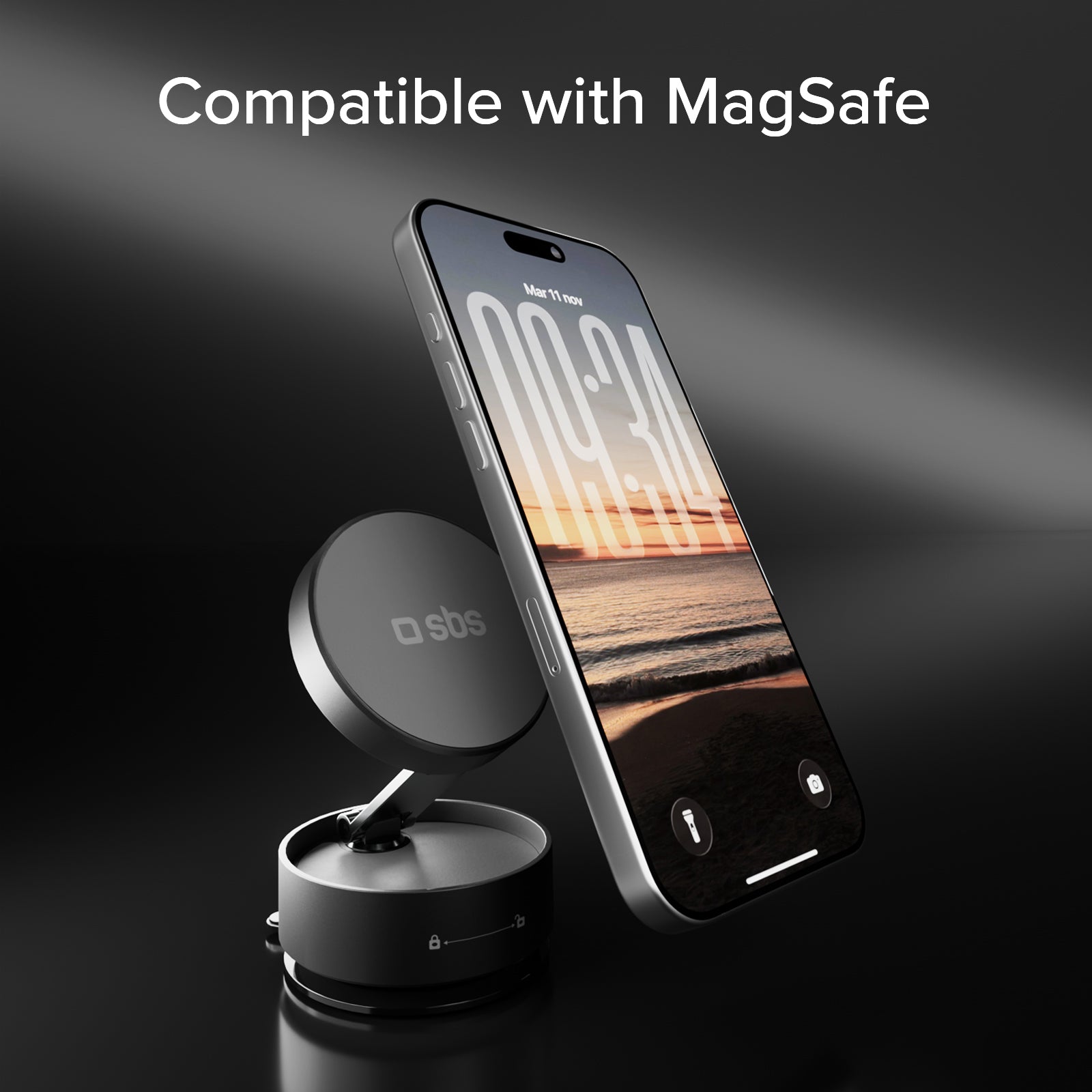 Support de bureau compatible MagSafe