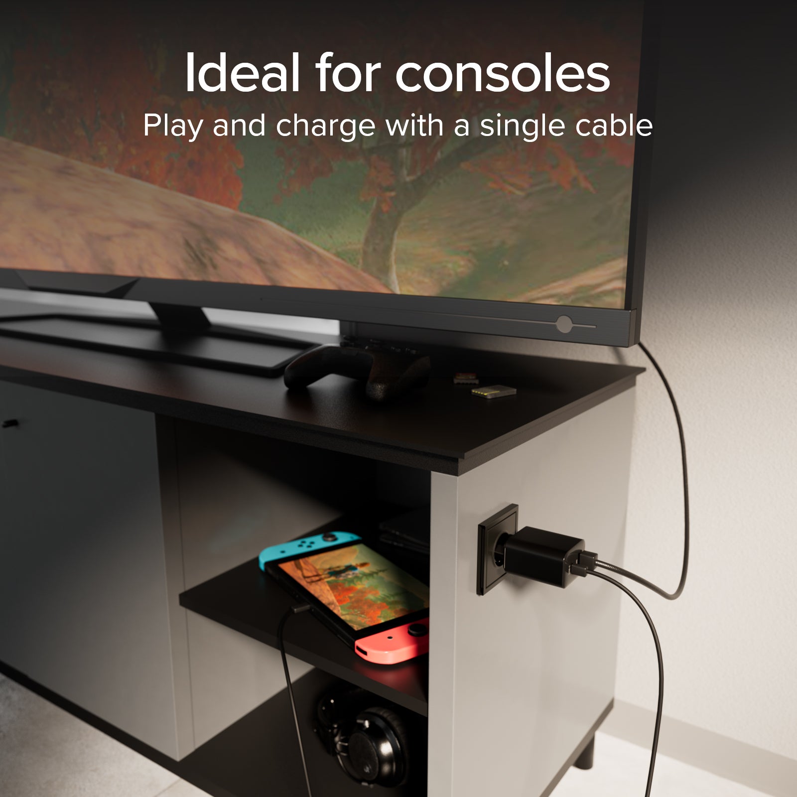 Caricatore caricabatterie 65W con porta HDMI