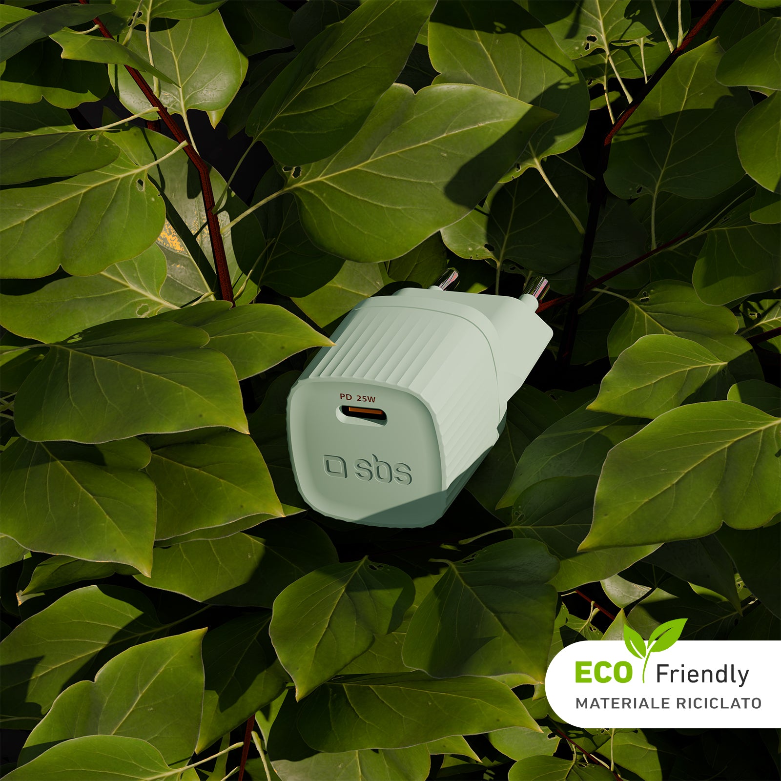 Charger with GRS material