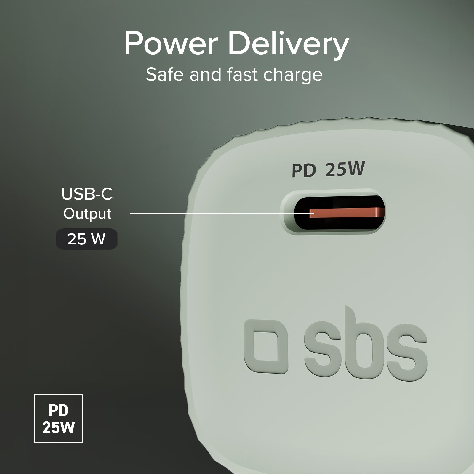 Charger with GRS material