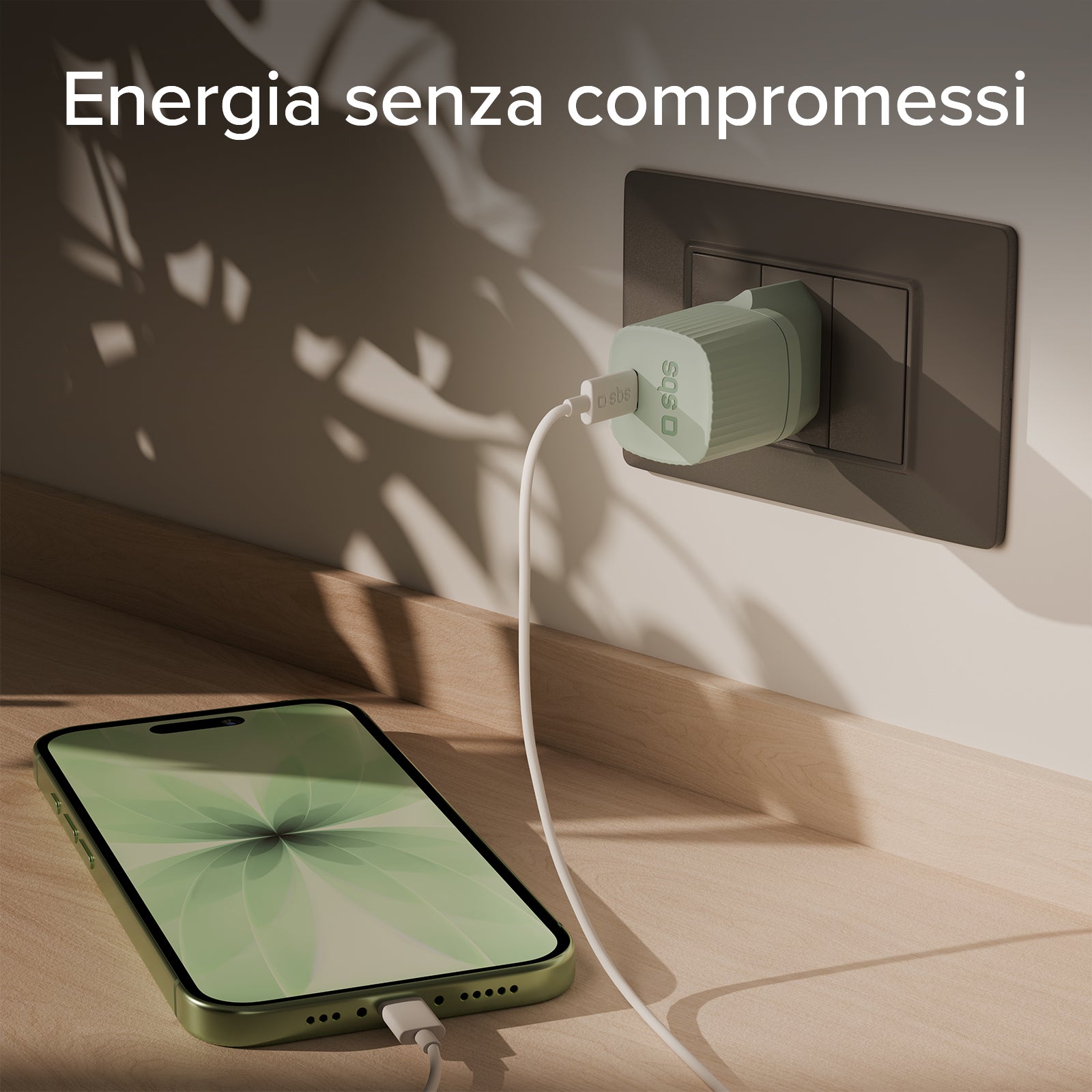 Charger with GRS material