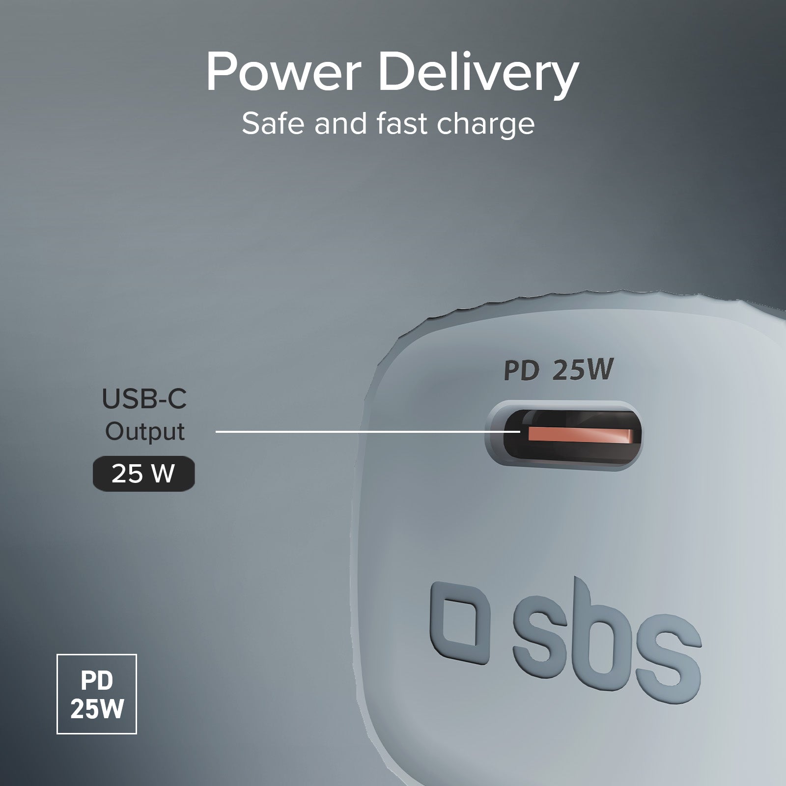 Charger with GRS material