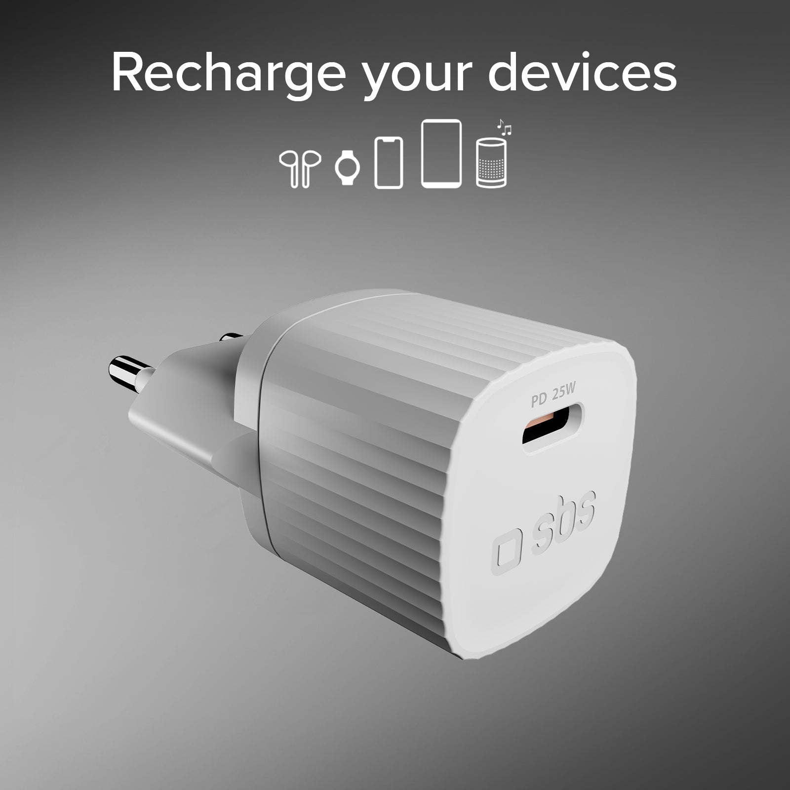 Charger with GRS material