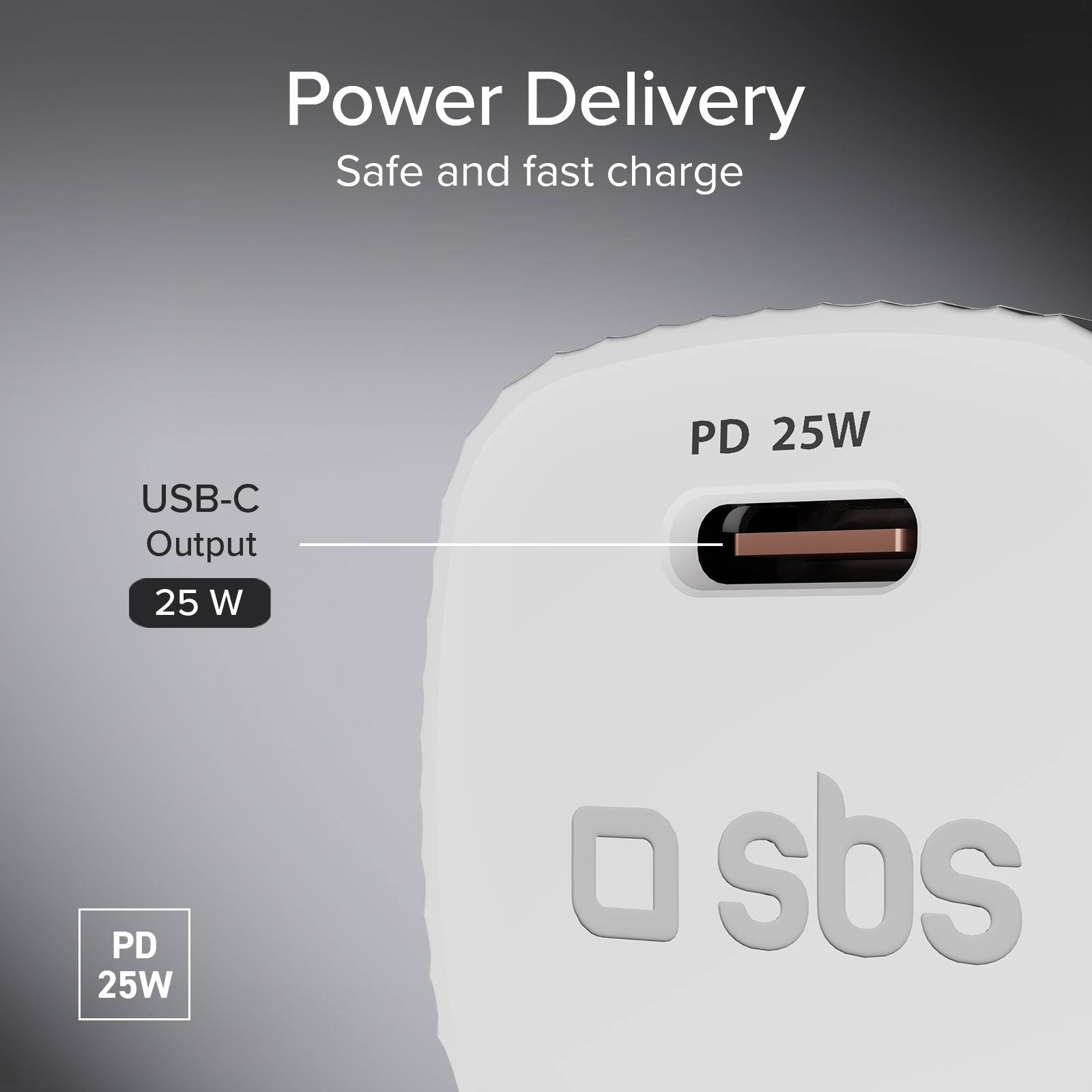 Charger with GRS material