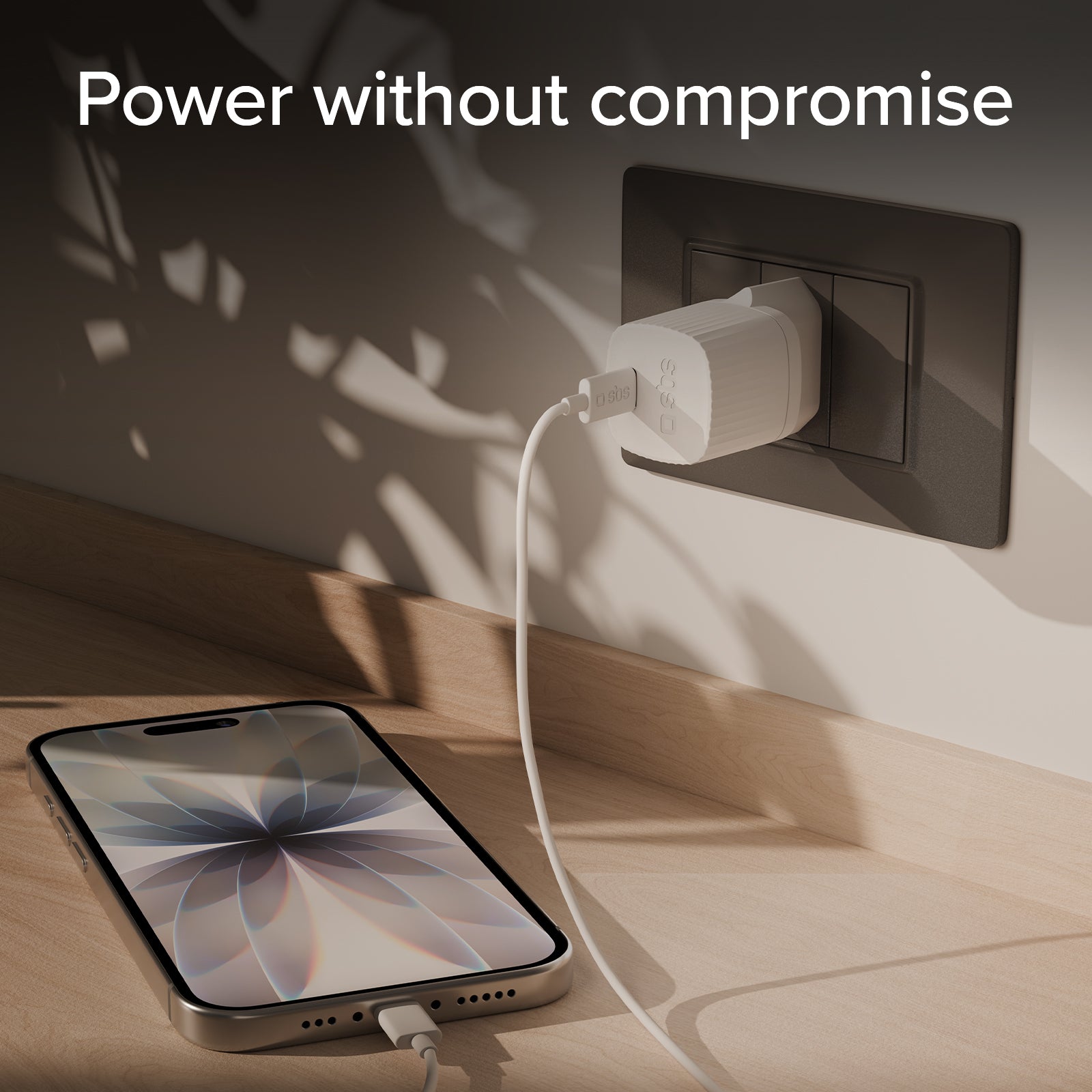 Charger with GRS material