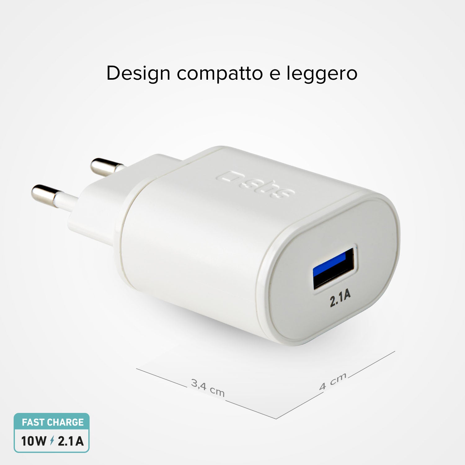 USB-Reiseladegerät mit 10 Watt