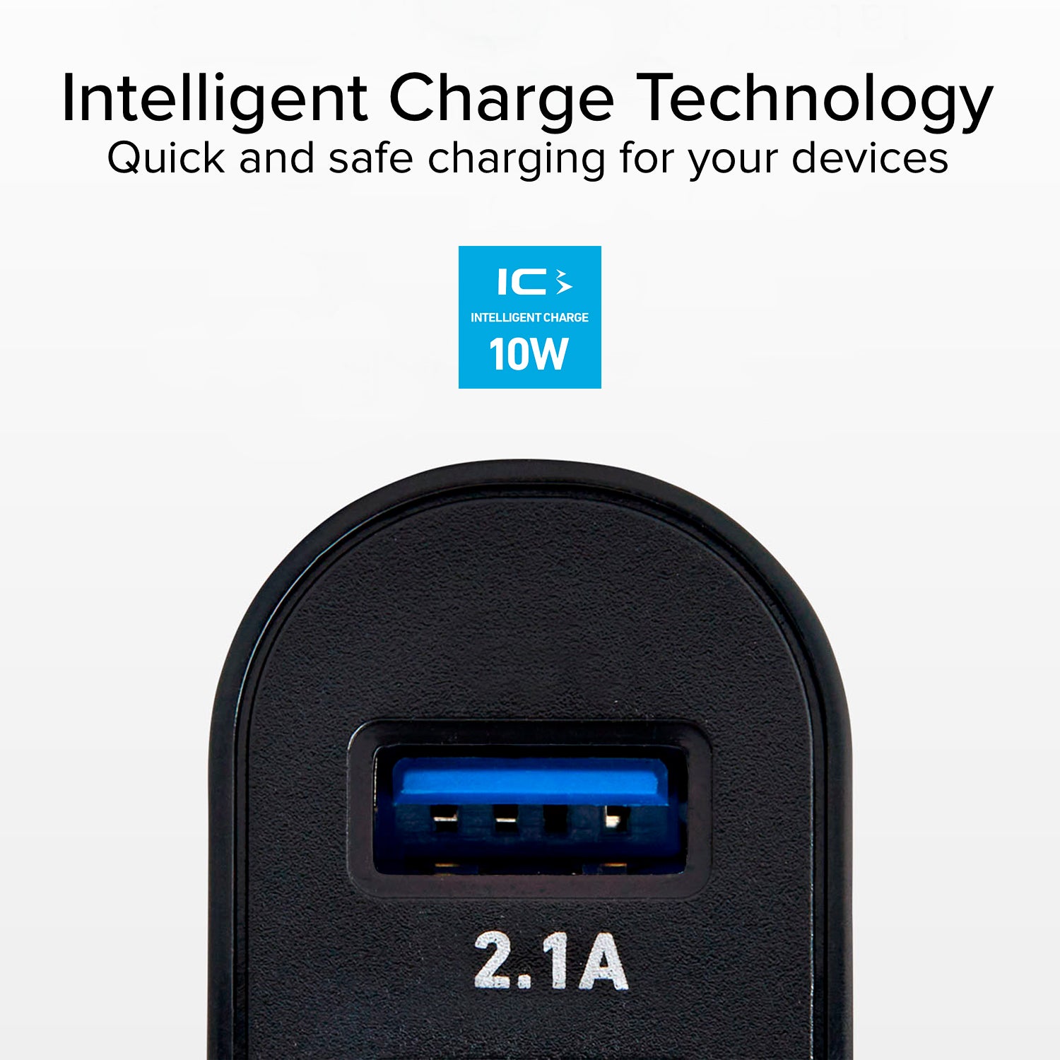 Fast Charge charger with two USB ports