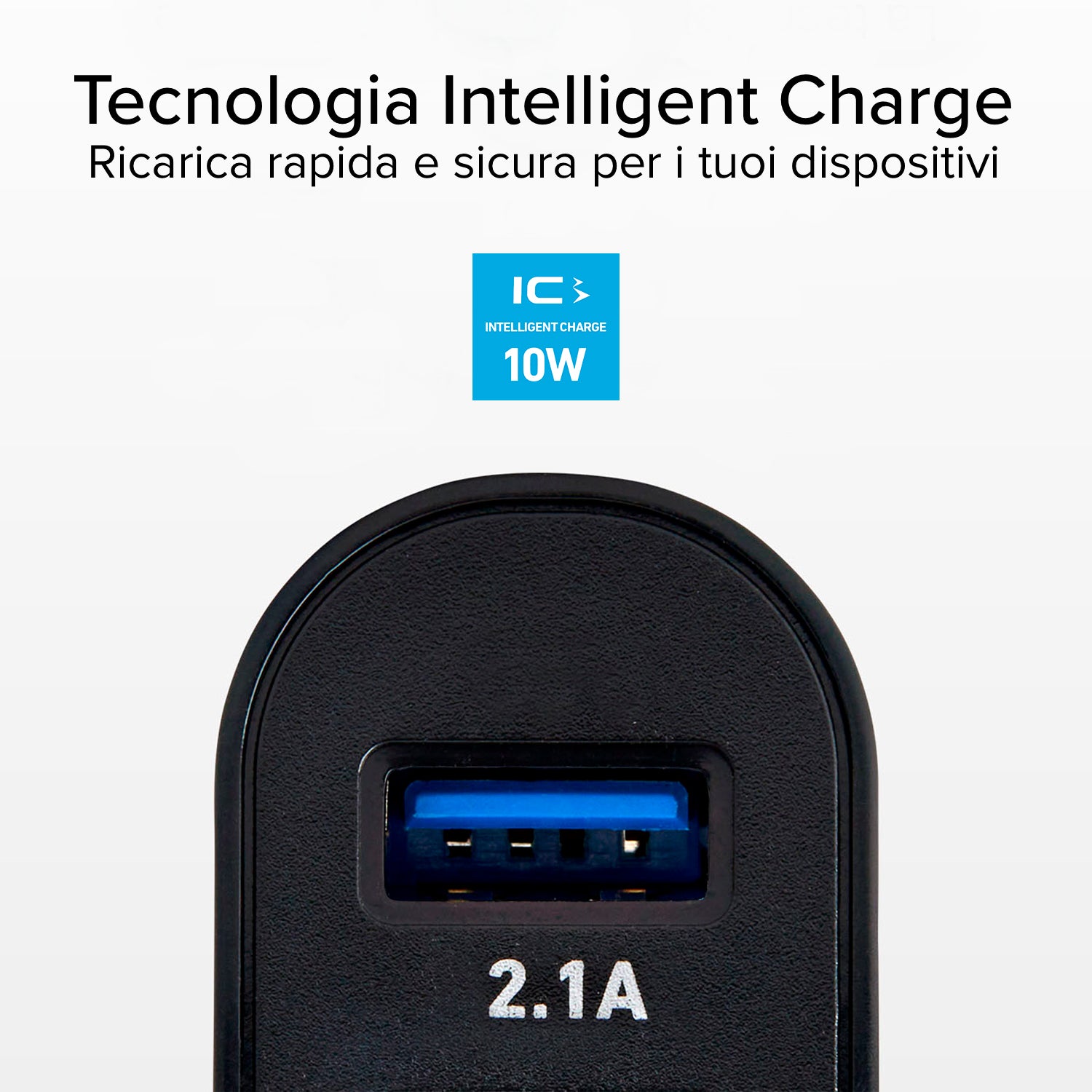 Cargador Fast Charge con dos puertos USB