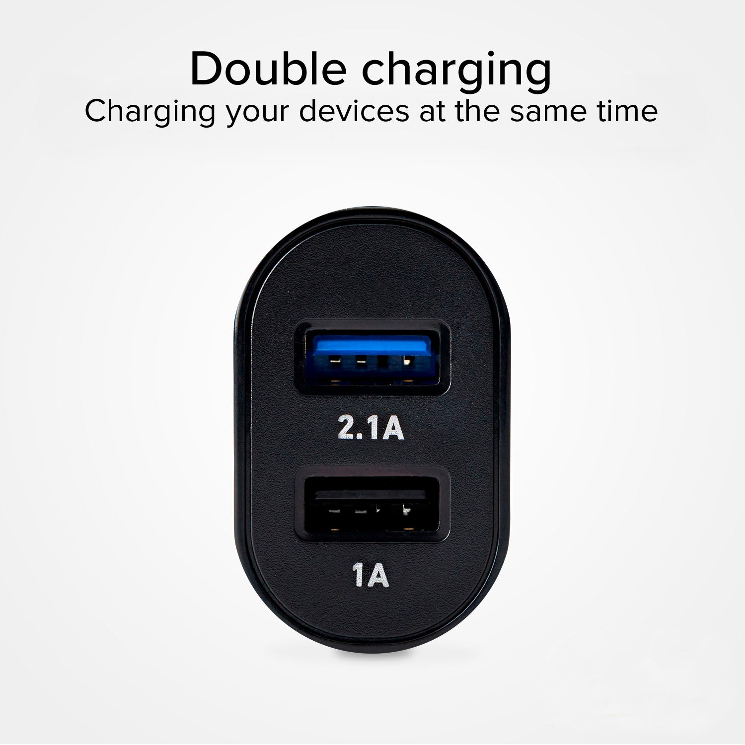 Cargador Fast Charge con dos puertos USB