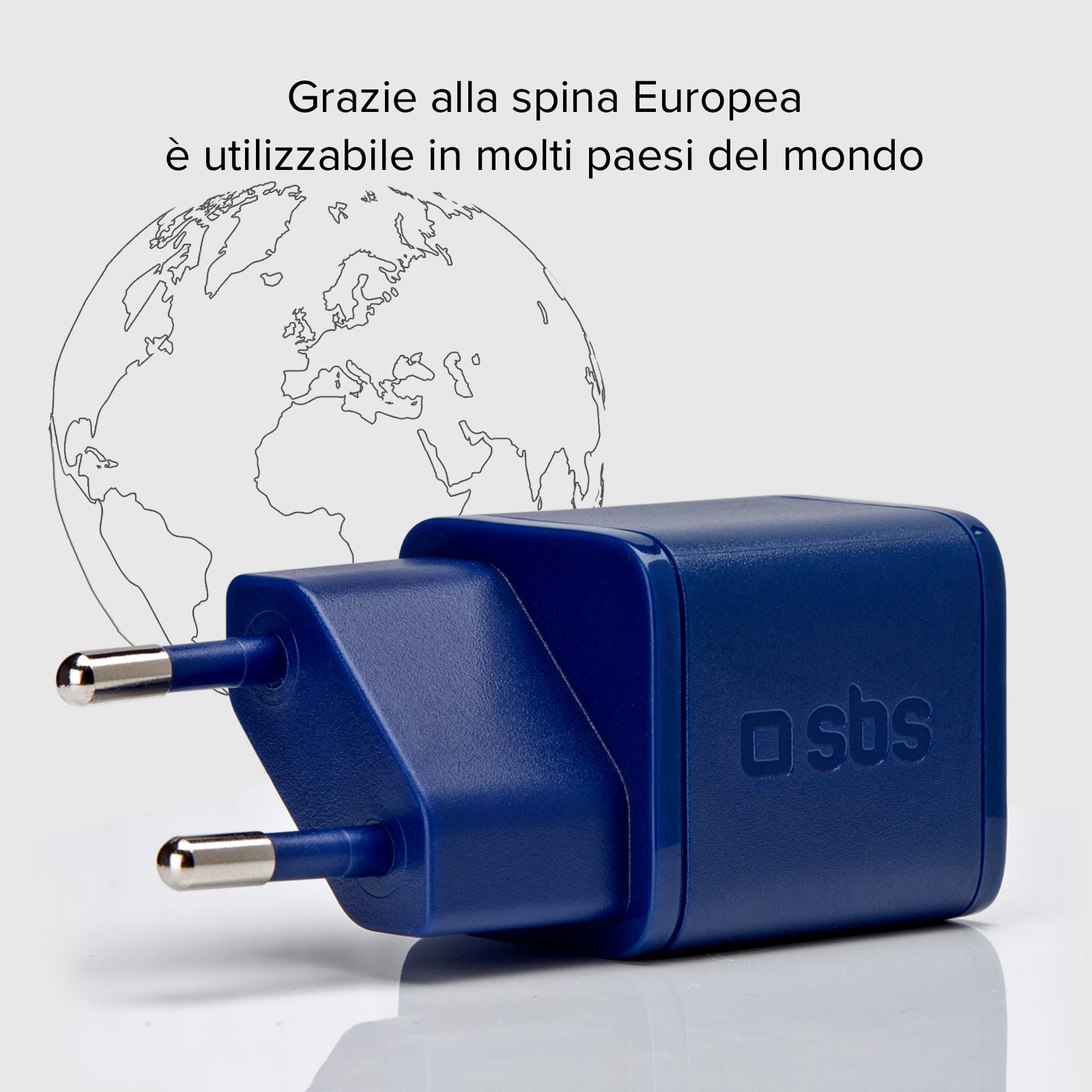 Caricatore caricabatterie ultrarapido GaN da 20 Watt Power Delivery