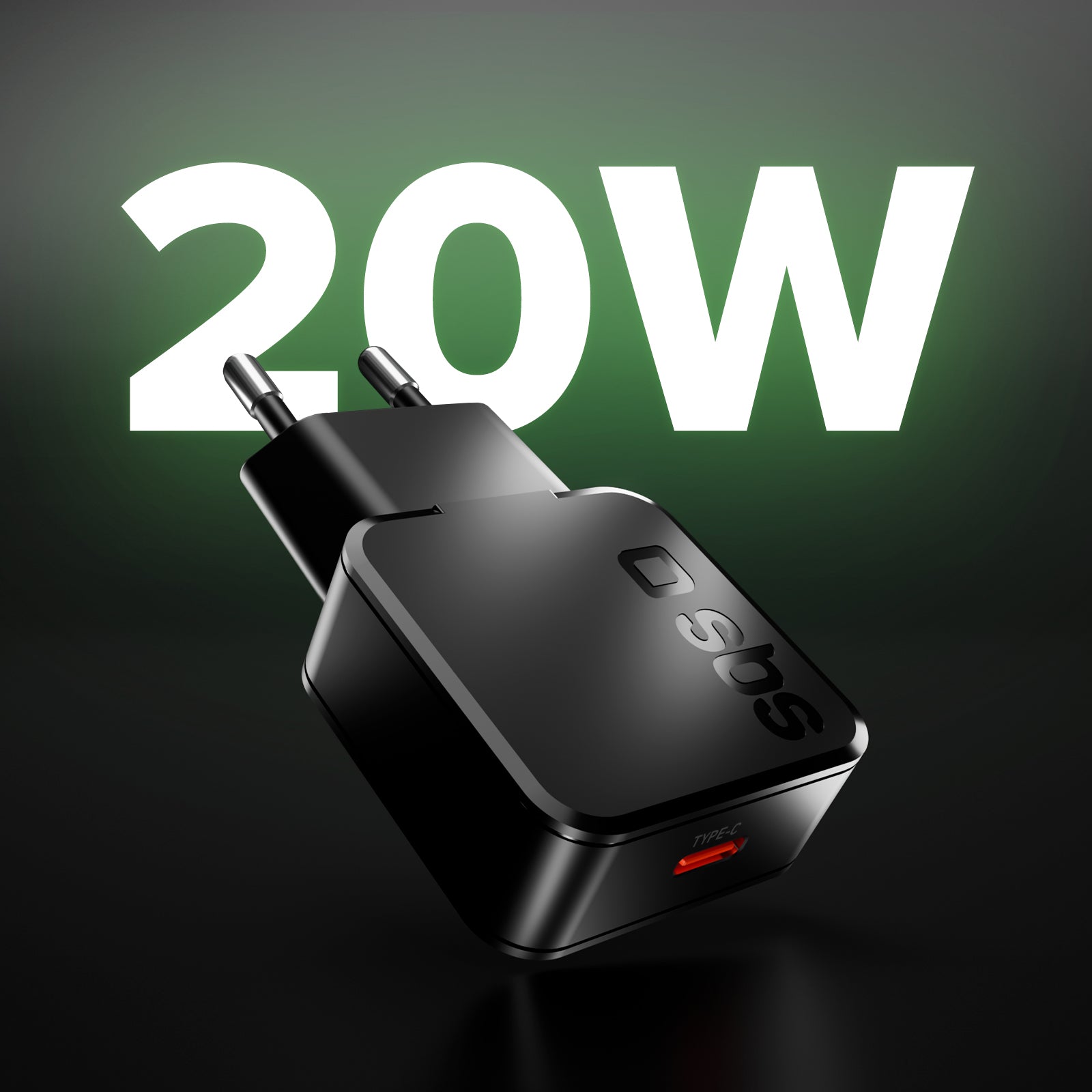 Caricatore da muro 20w USB-C Ultra Slim