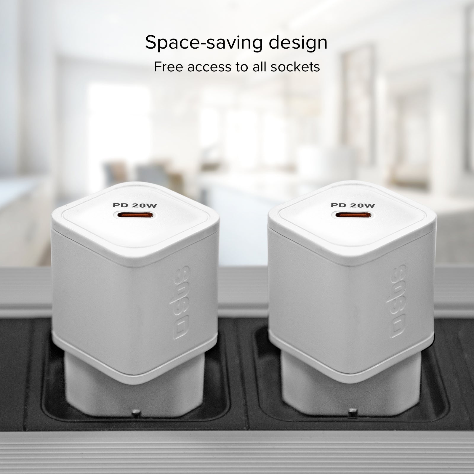 Chargeur Power Delivery GaN ultra-rapide de 20 watts