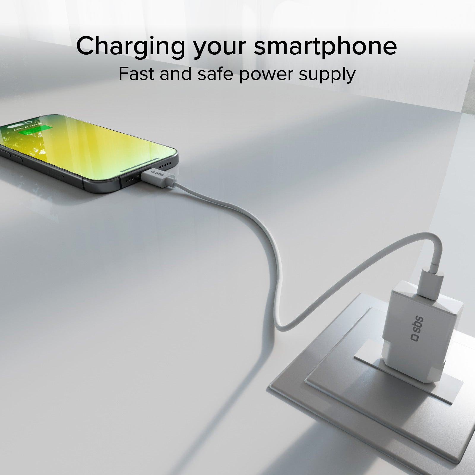 Caricatore caricabatterie 30W Power Delivery ultra slim