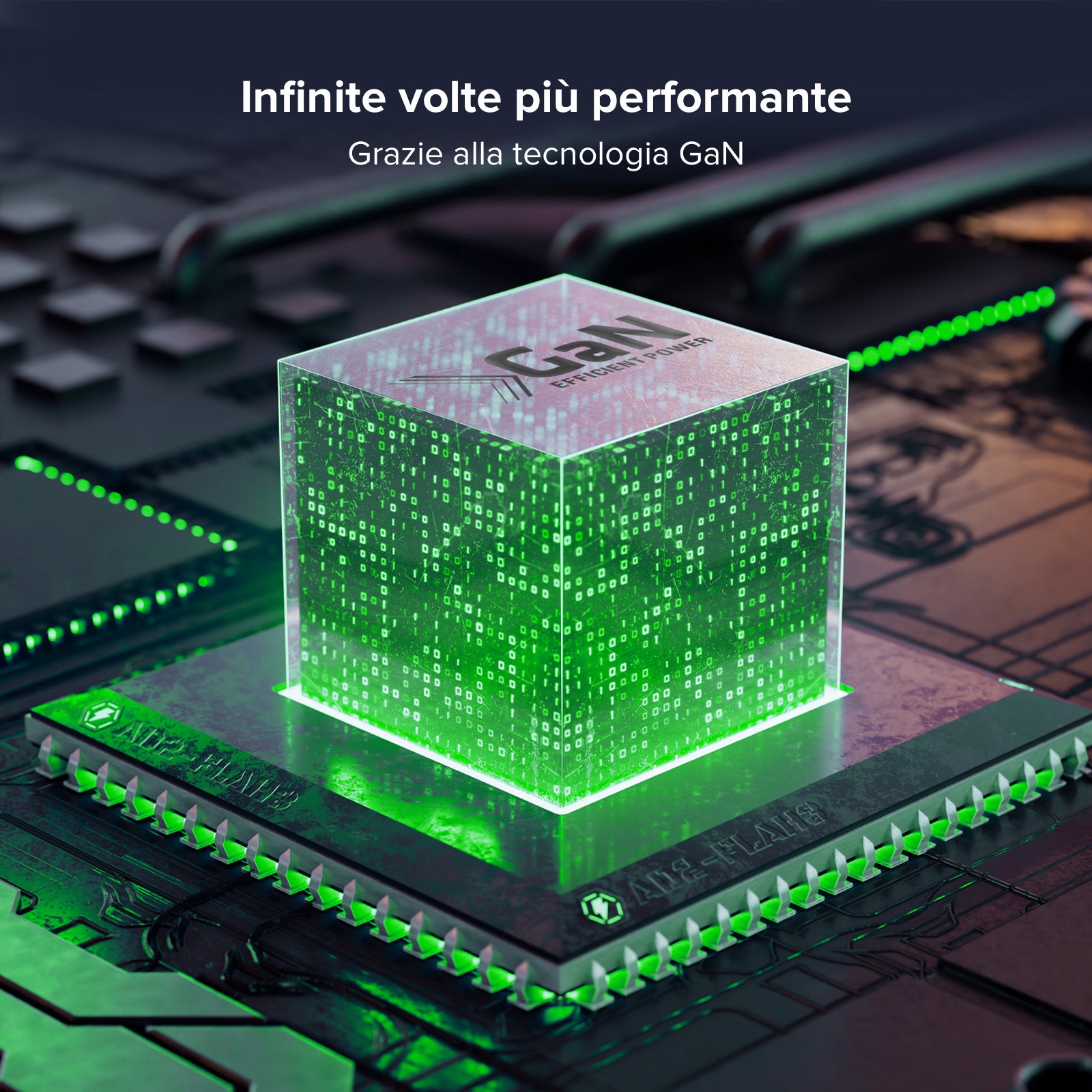 Caricabatterie da muro GaN, 1 uscita USB-C PD 45W