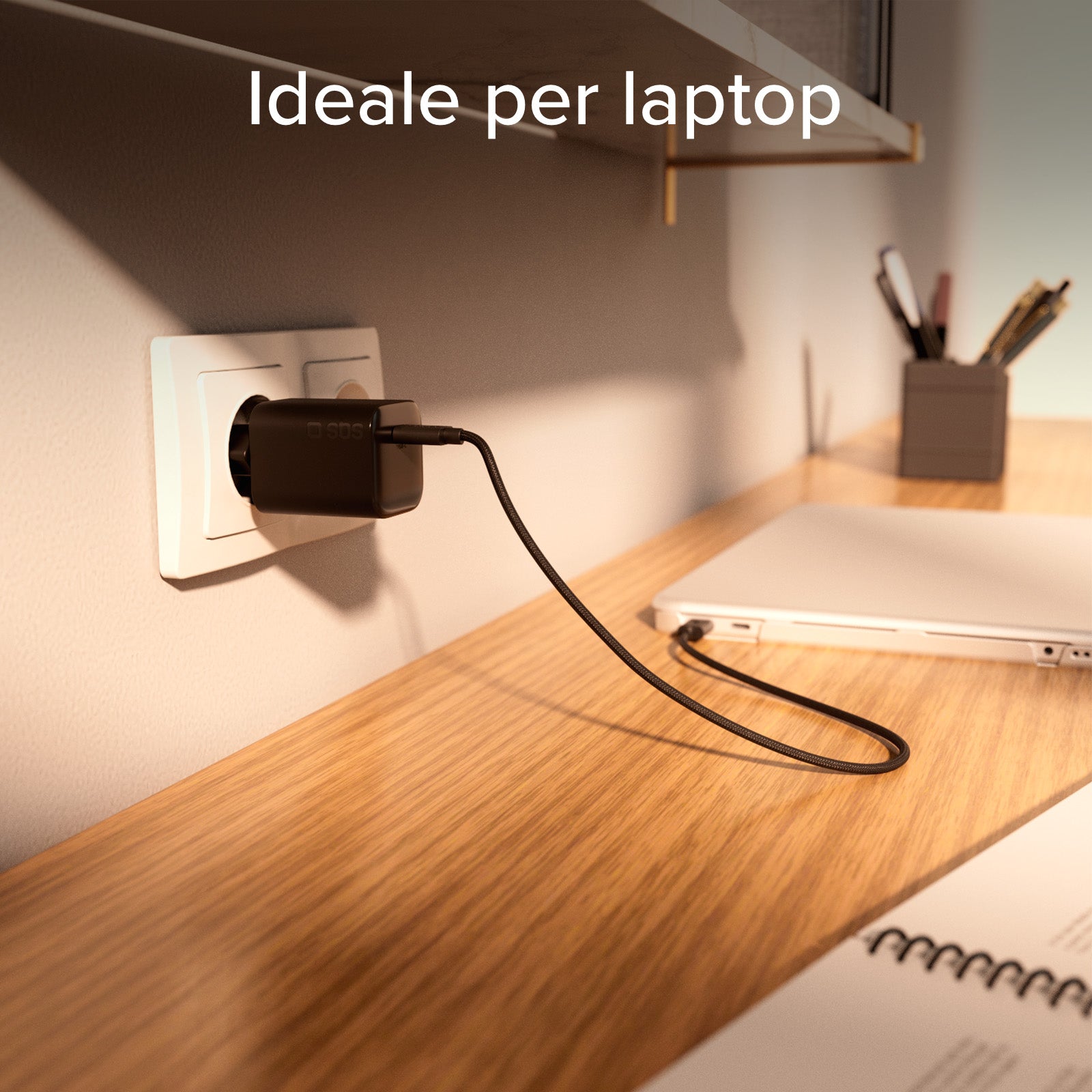 Caricatore USB‑C 65W GaN PD 3.0