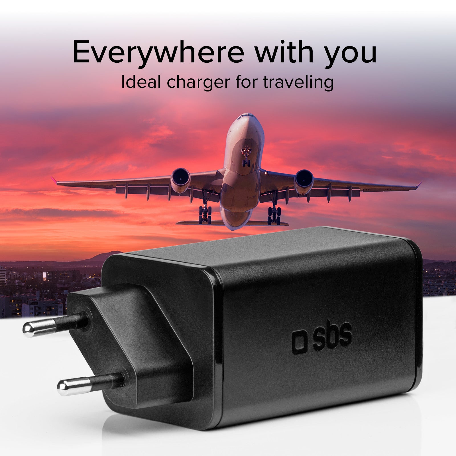 GaN-Ladegerät 65 Watt mit Power Delivery (PD)