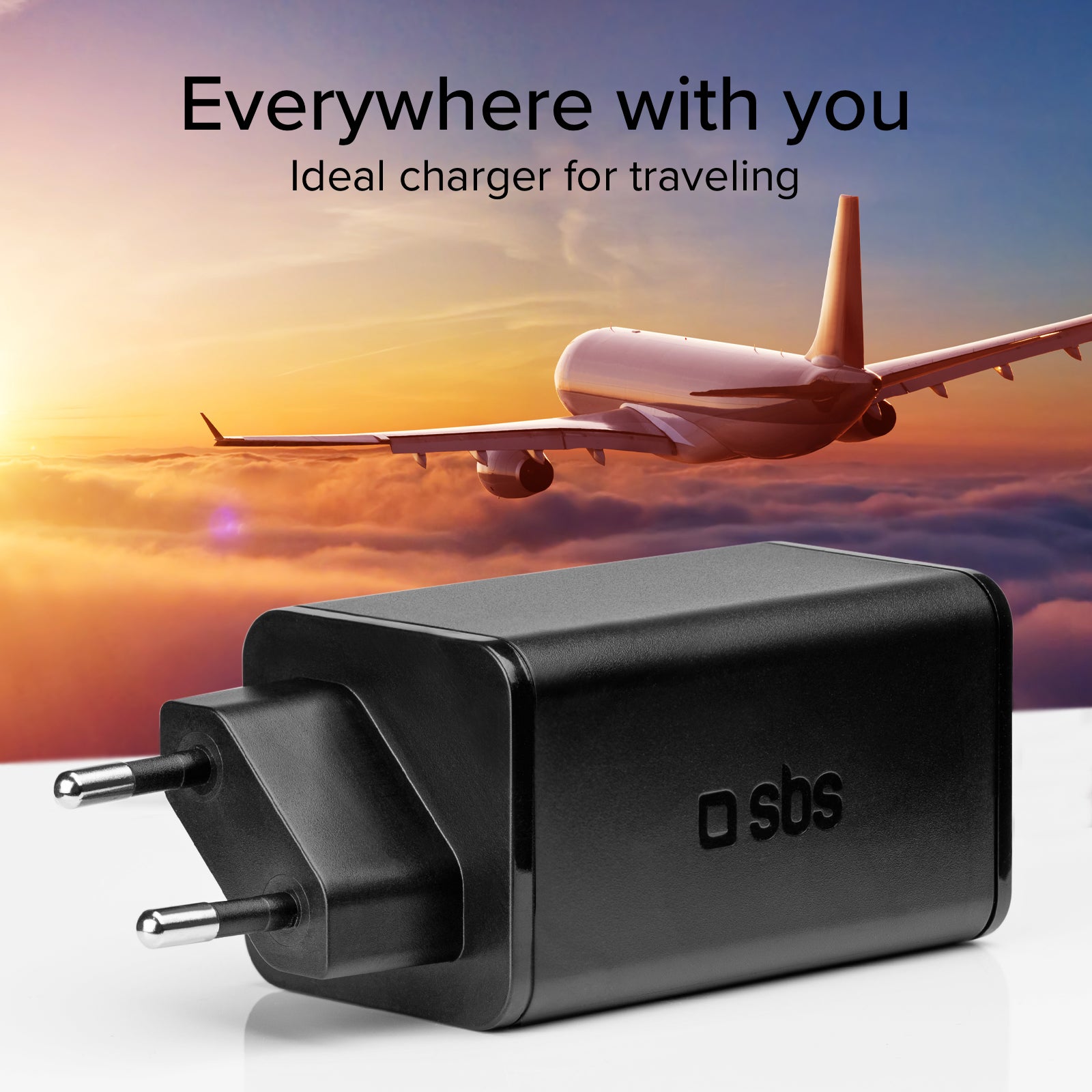 Chargeur de batterie GaN de 140 watts avec Power Delivery (PD)