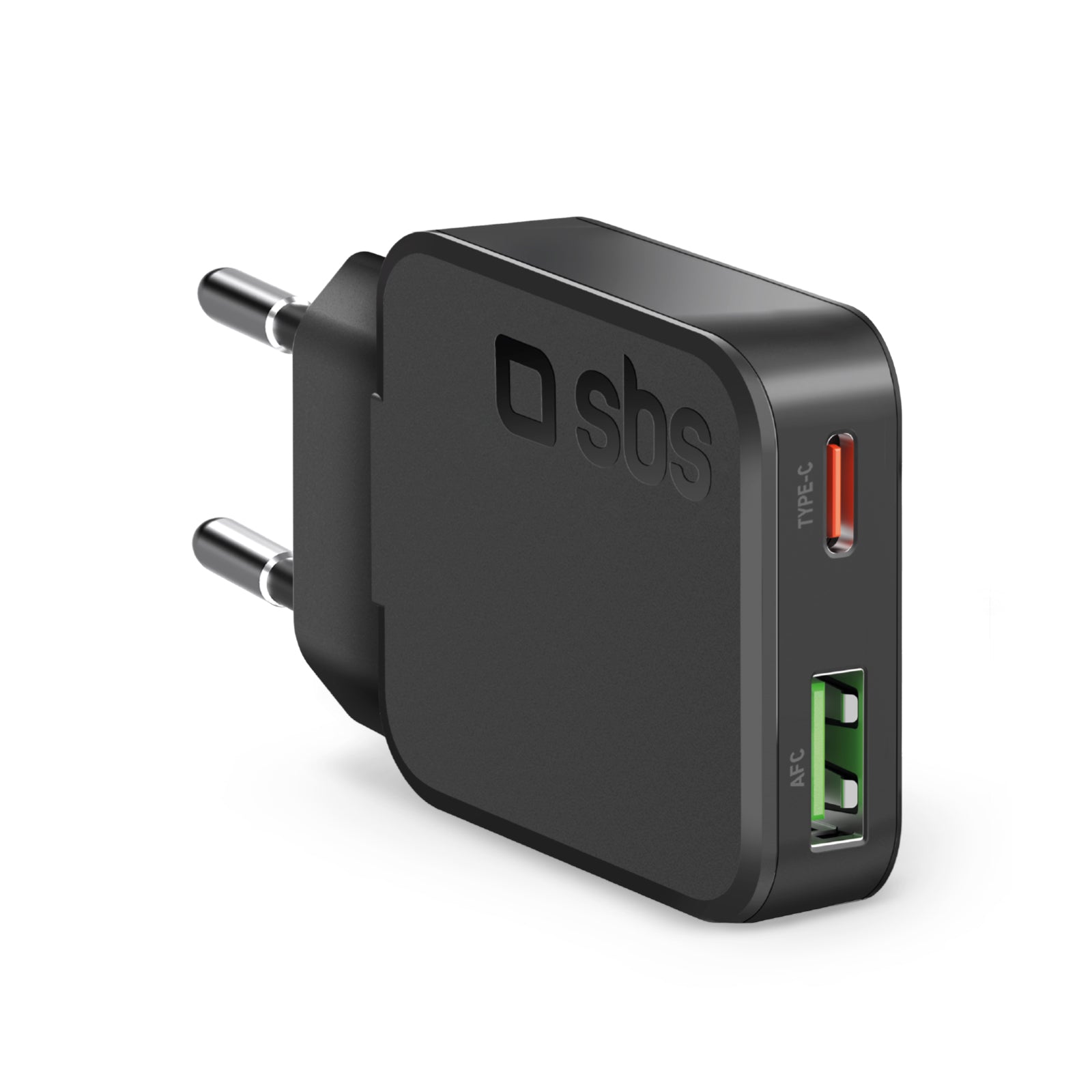 Chargeur mural slim 30 W USB-C Power Delivery et USB-A Fast Charge