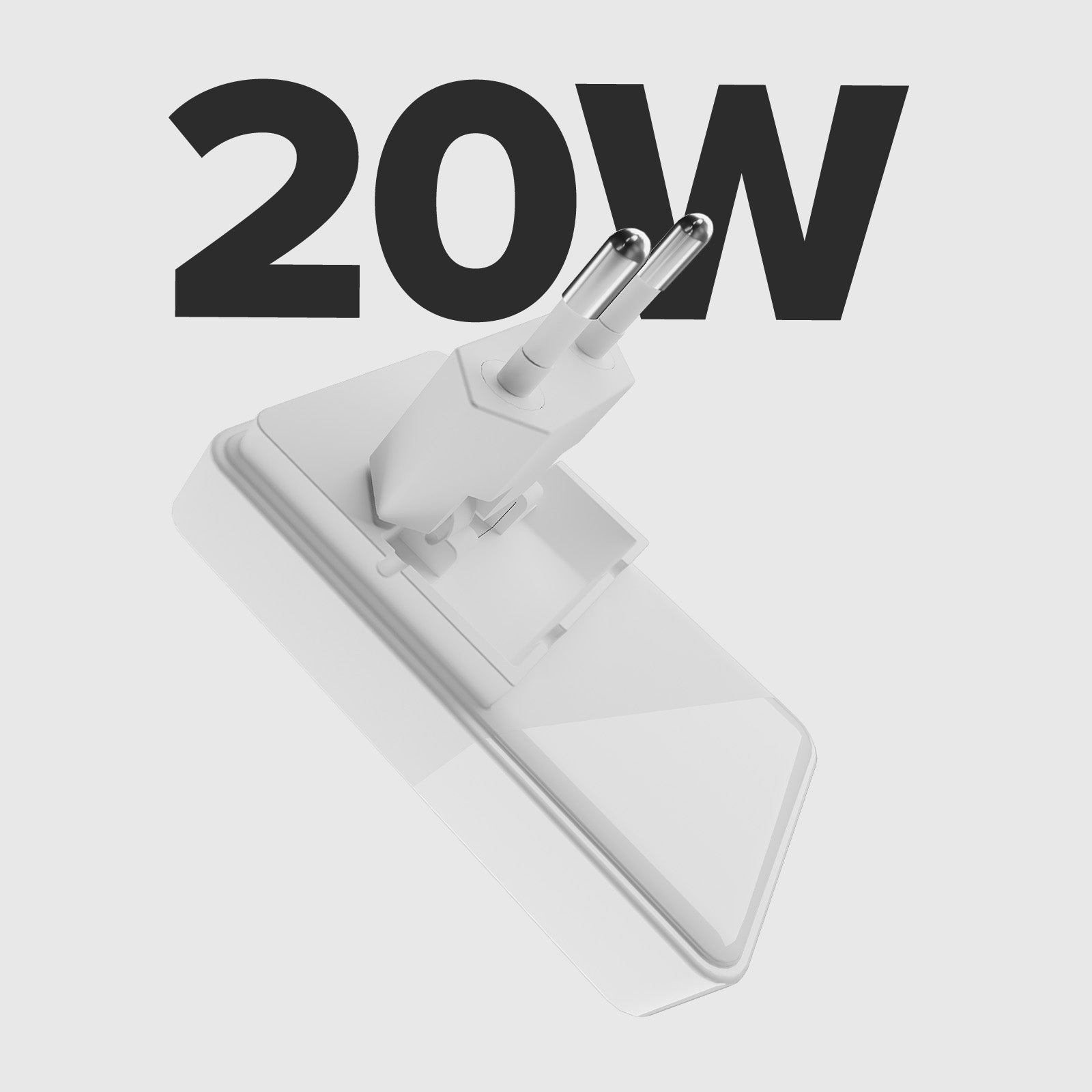 Caricatore da parete Flexi Wall Charger 20W con spina pieghevole