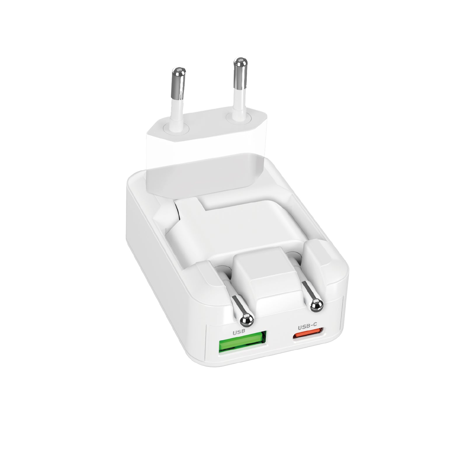 Chargeur mural Flexy Wall Charger 20 W avec prise pliable