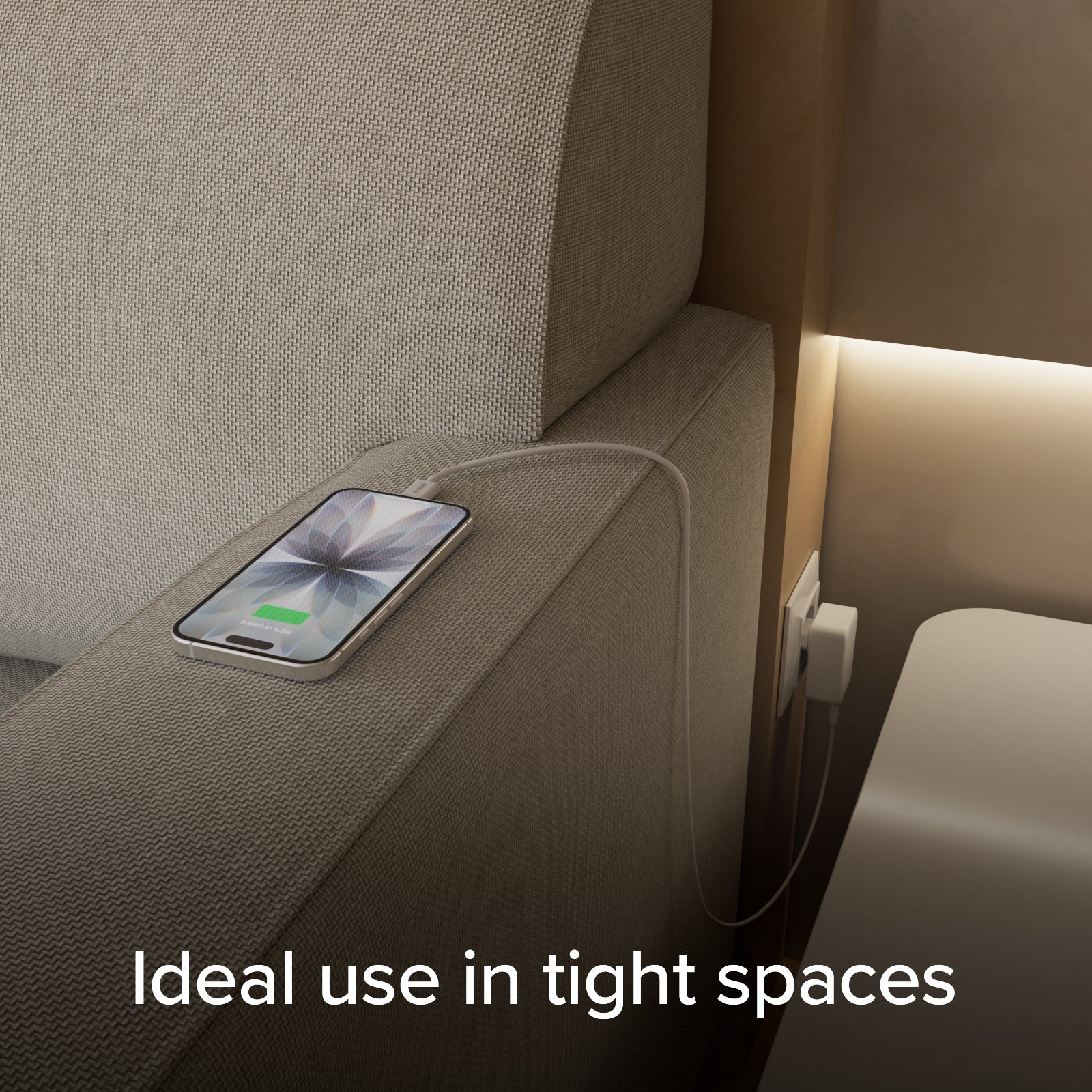 Flexi-Wandladegerät 45 W mit klappbarem Stecker