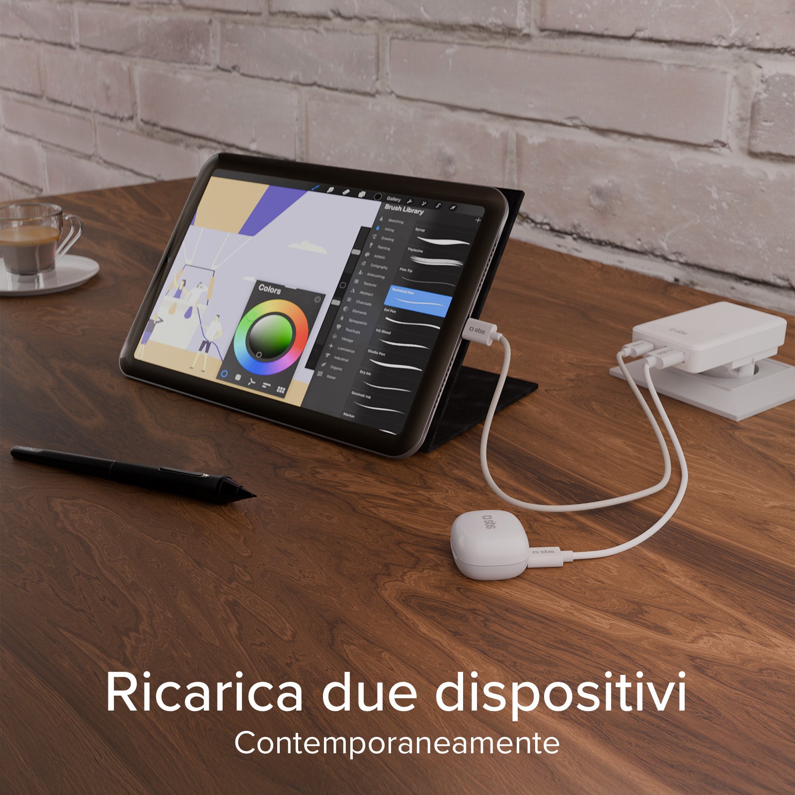 Caricatore da Parete Flexi Wall Charger 65W con Spina Pieghevole