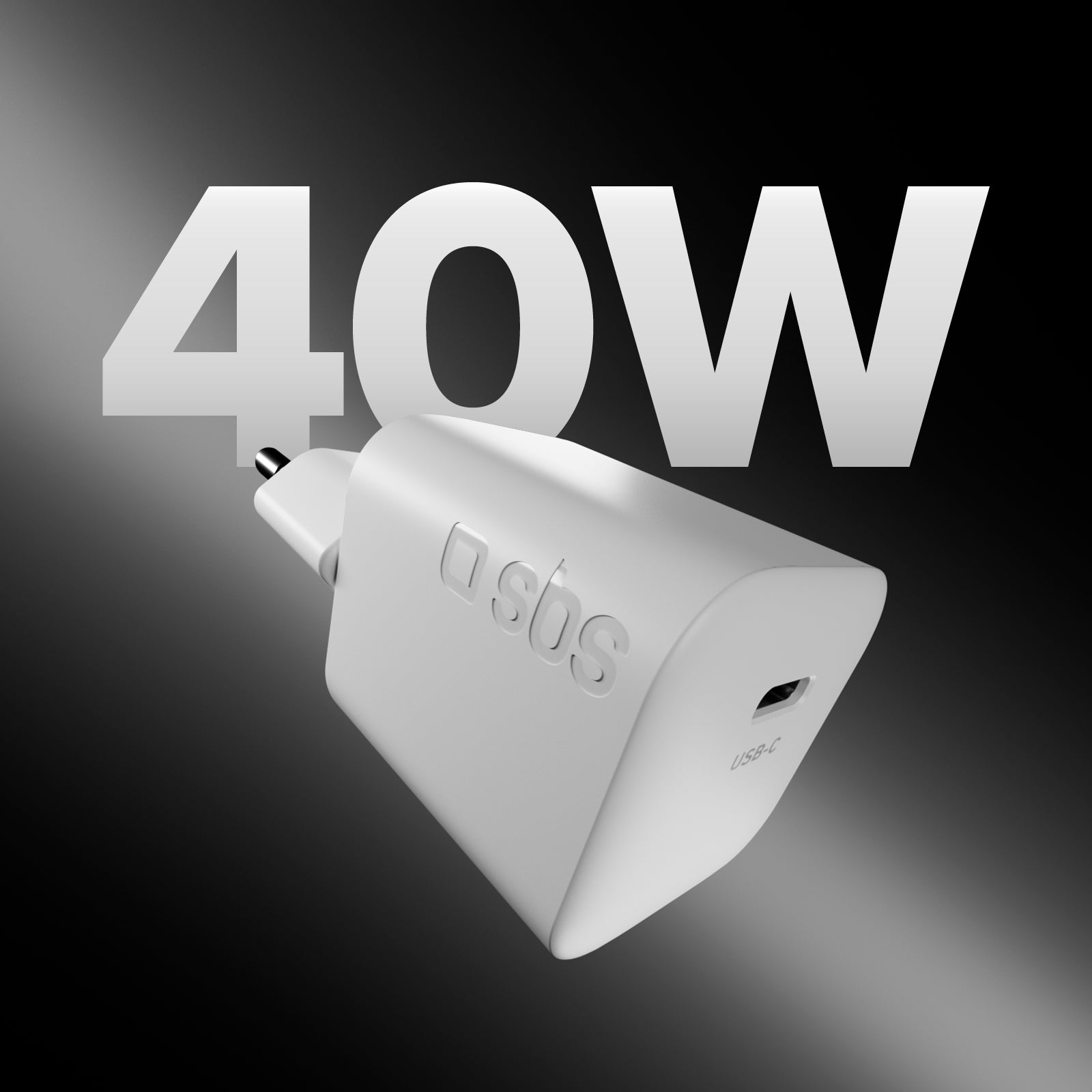 Kit caricatore da muro 40W e cavo USB-C intrecciato antigroviglio da 1,5 m