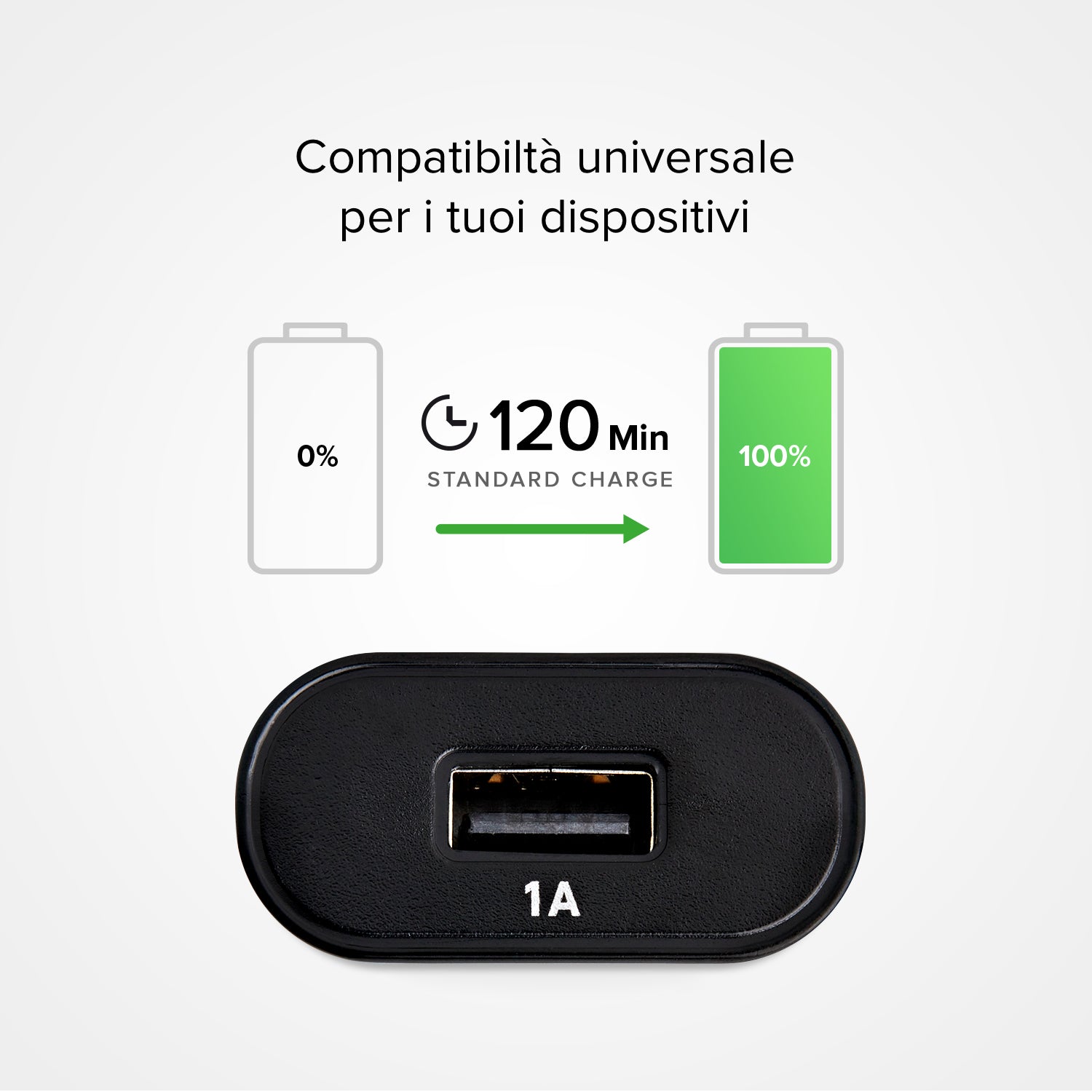 Reiseladeset mit Micro USB