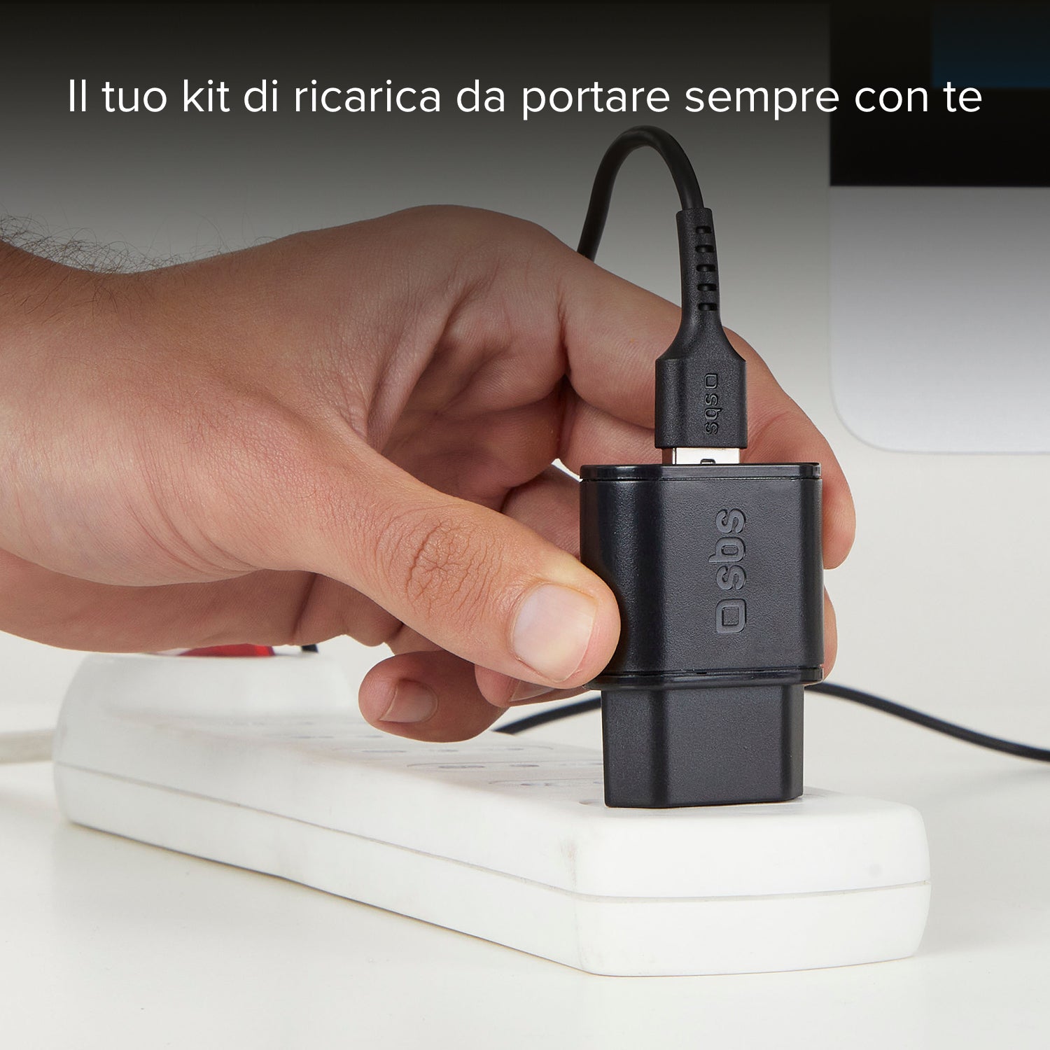 Reiseladeset mit Micro USB