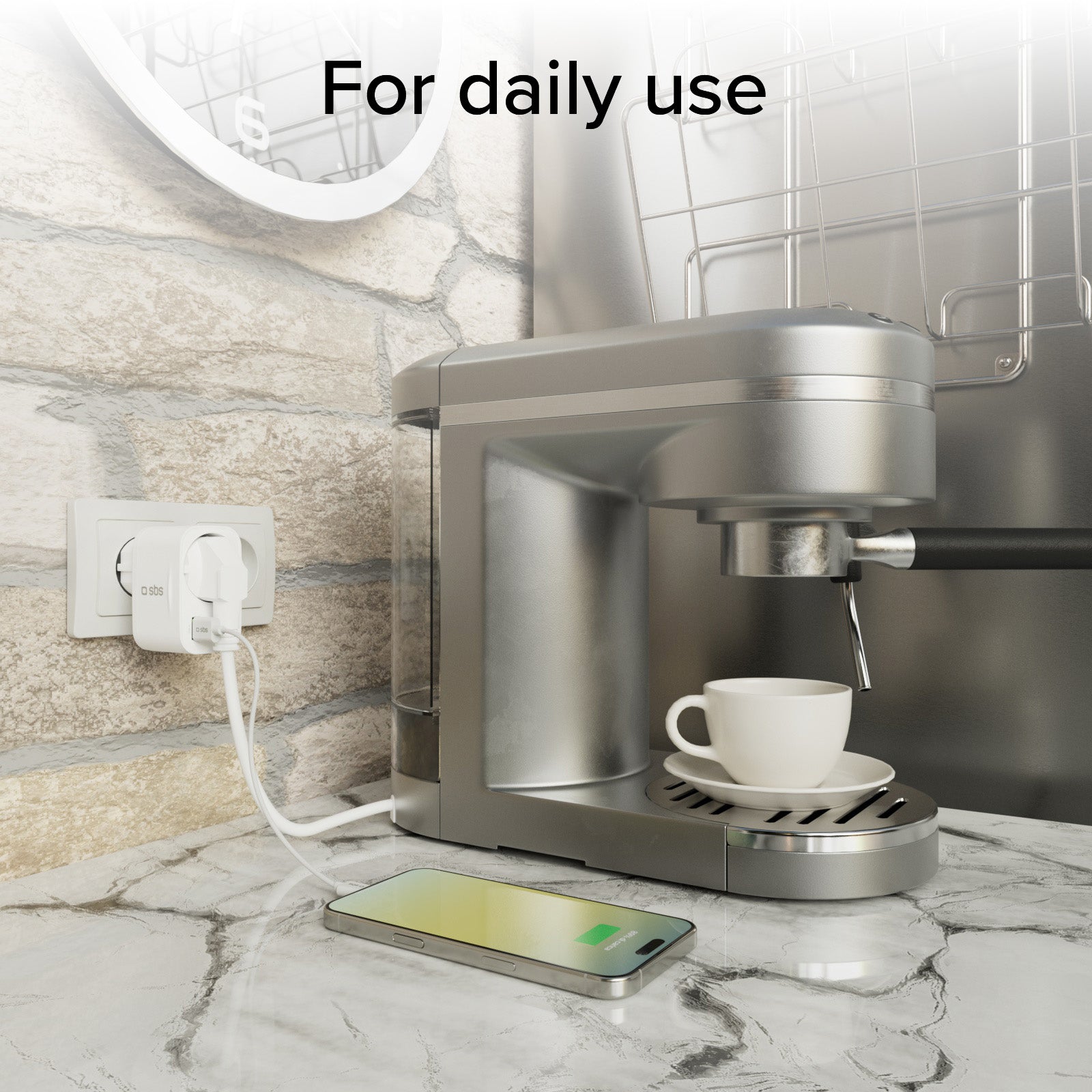 Multi-Socket Charger 20W, adatto per MacBook Neo