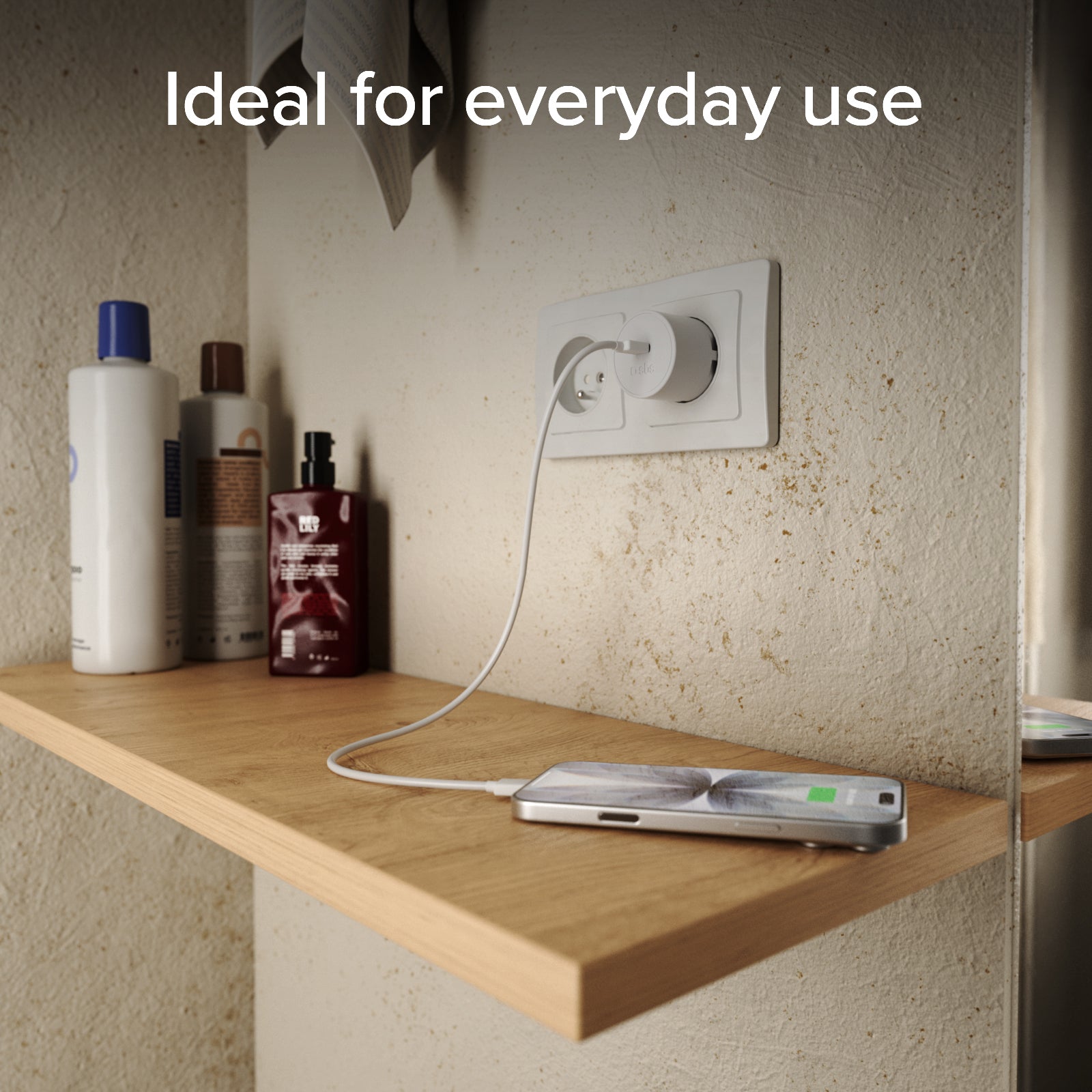 Caricatore con spina Schuko e porta USB-C 30W PD