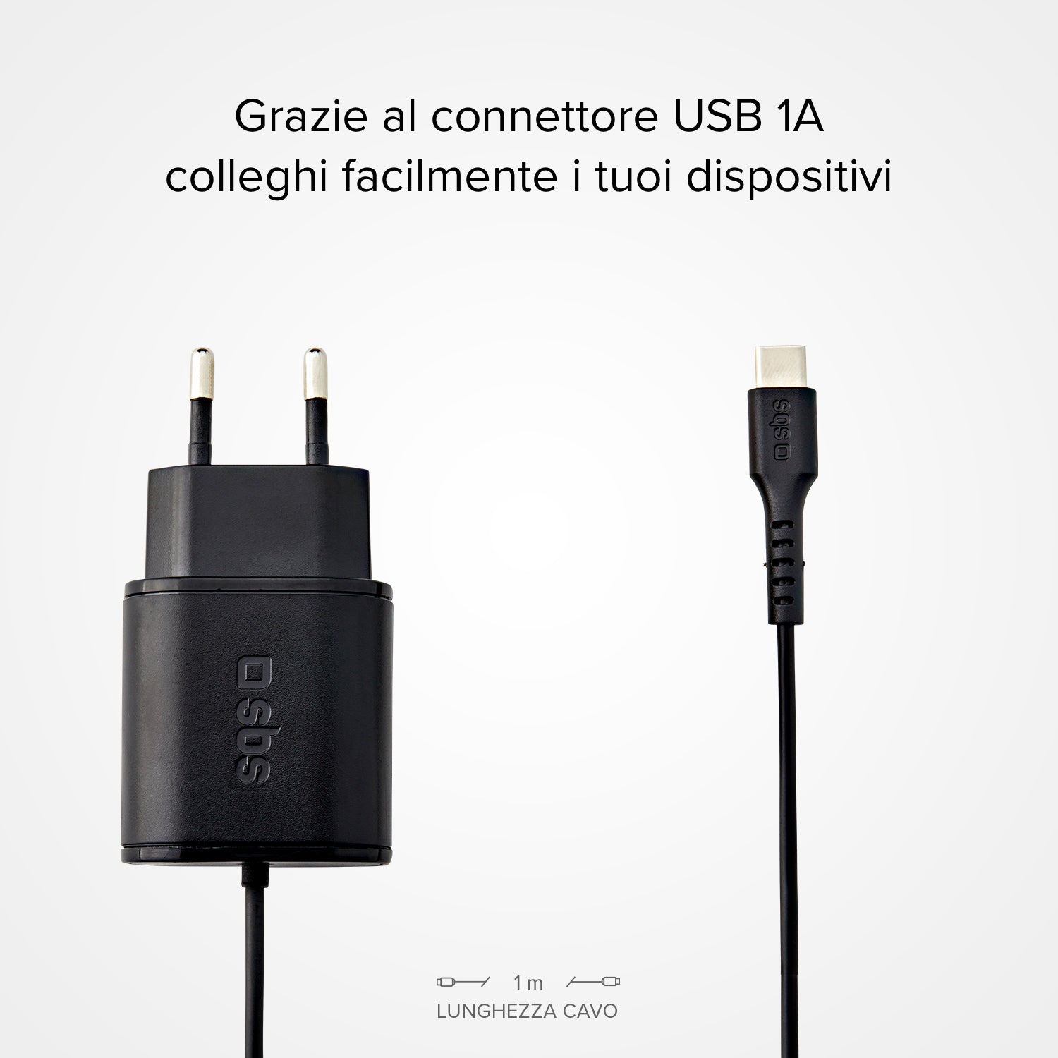 Caricabatterie da viaggio da 10W Type-C