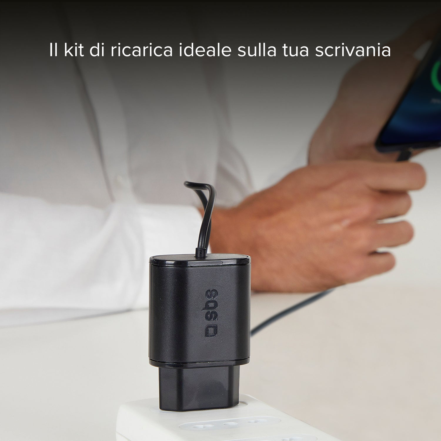 Caricabatterie da viaggio da 10W Type-C