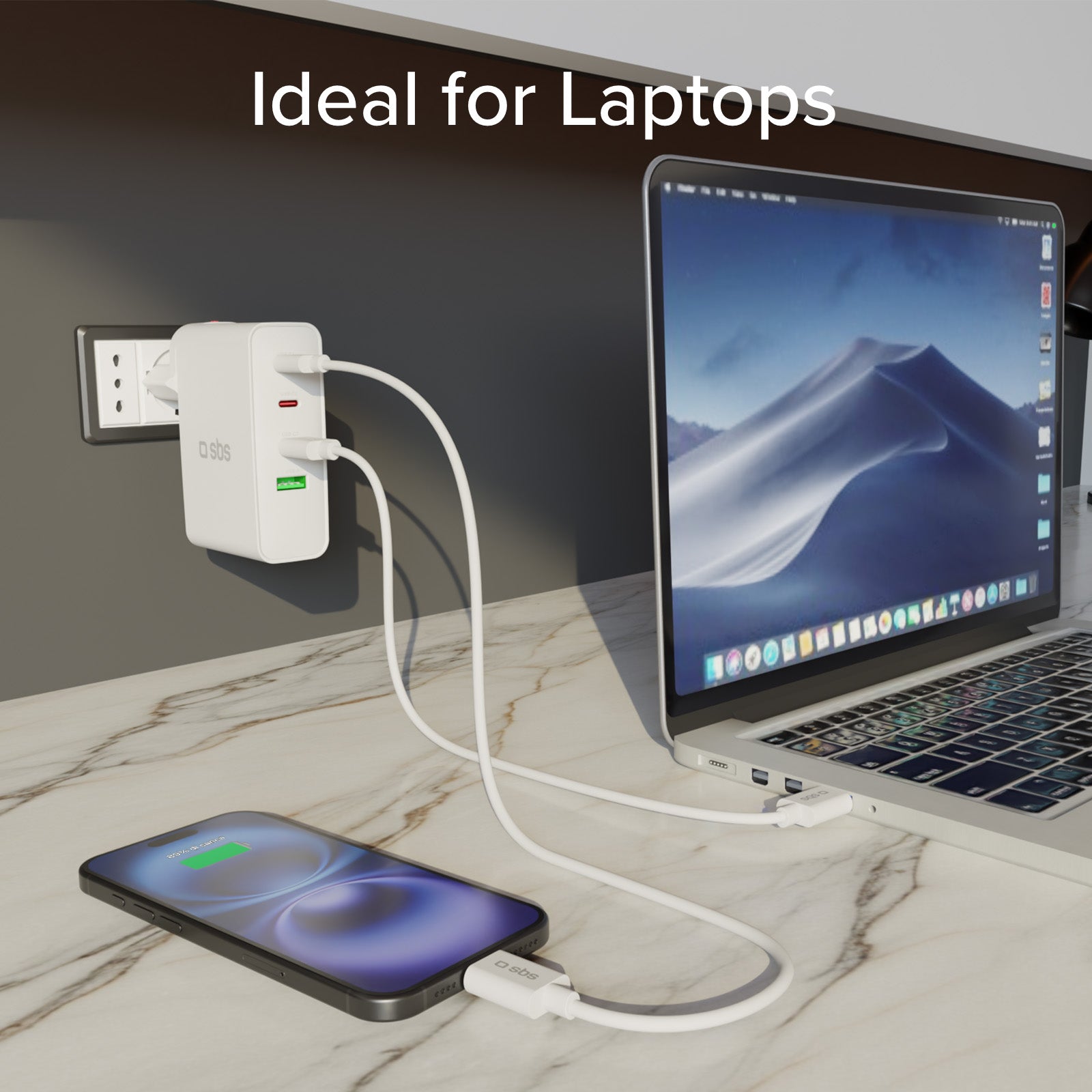 Adattatore caricatore universale da viaggio 100W