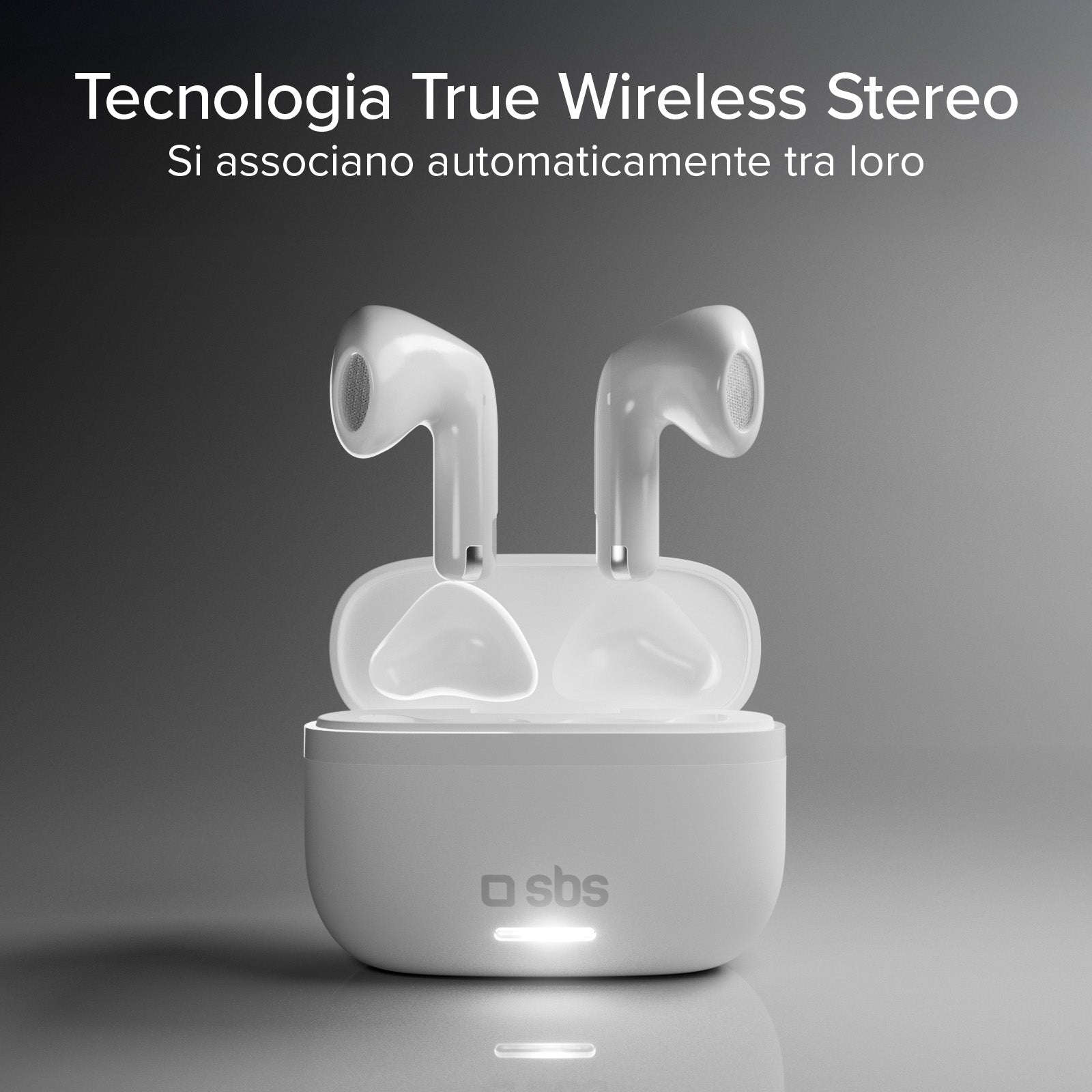 Auriculares TWS Multipoint Air Space con ANC y controles táctiles