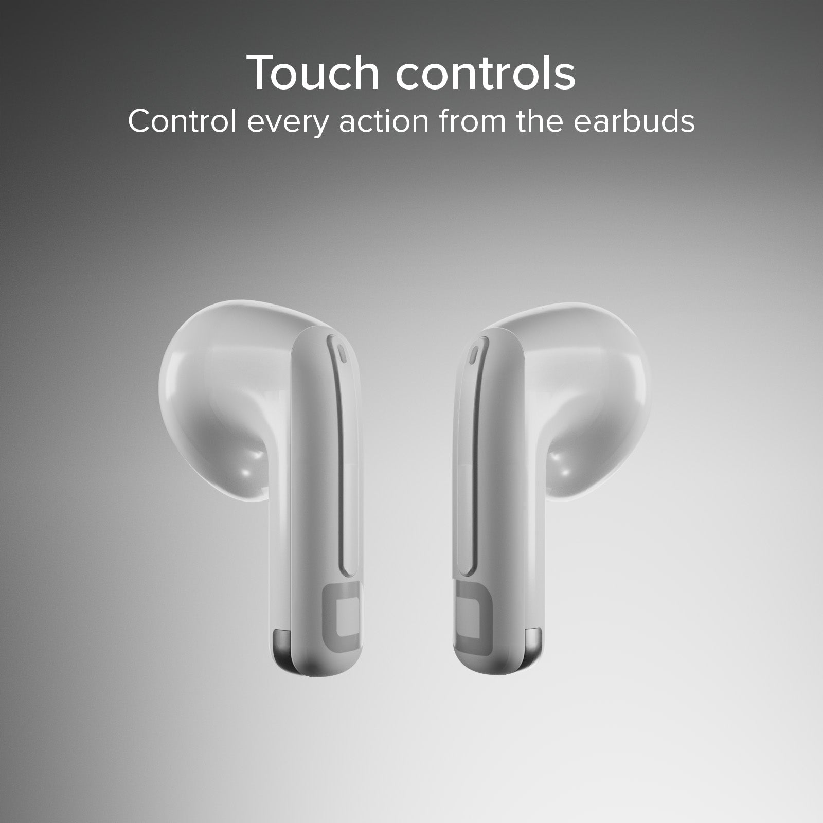 Air Space Multipoint TWS Earphones with ANC and Touch Controls