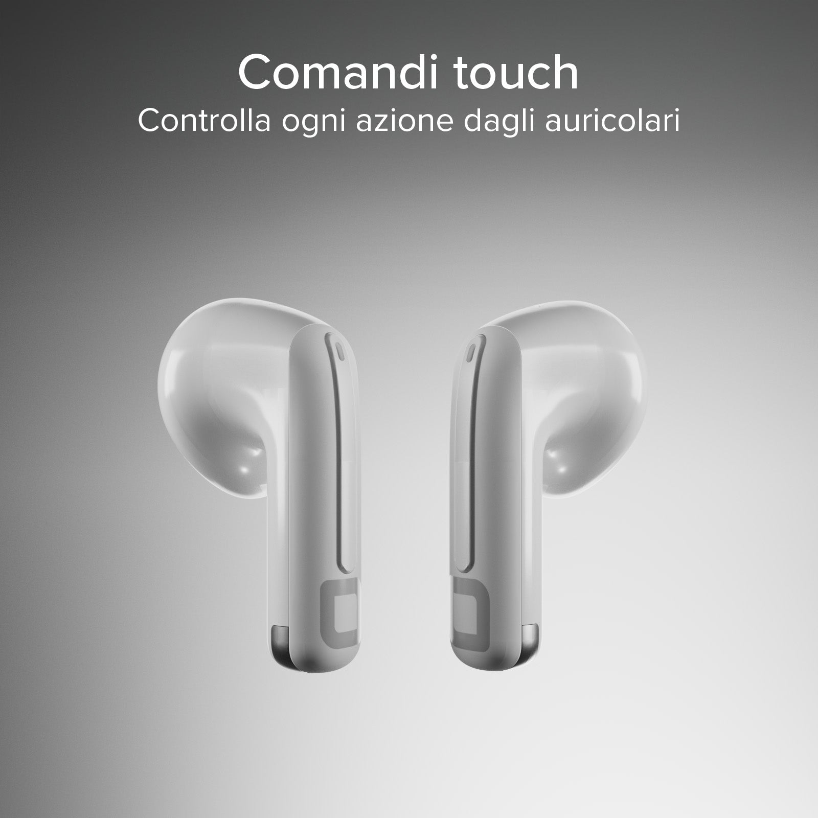 Auriculares TWS Multipoint Air Space con ANC y controles táctiles