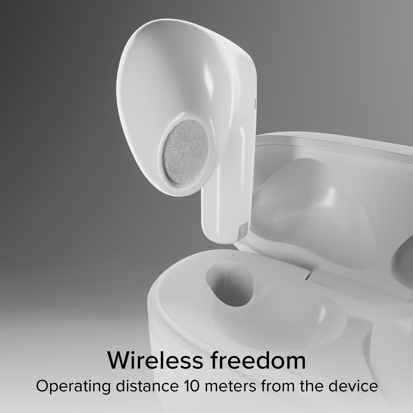 Auriculares TWS Multipoint Air Space con ANC y controles táctiles