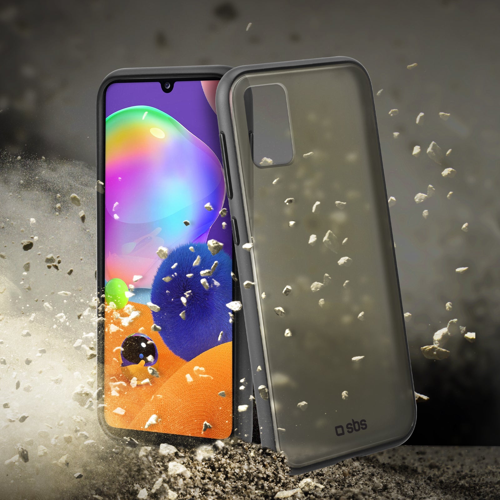 Cover opaca antiurto e antiscivolo per Samsung Galaxy A31
