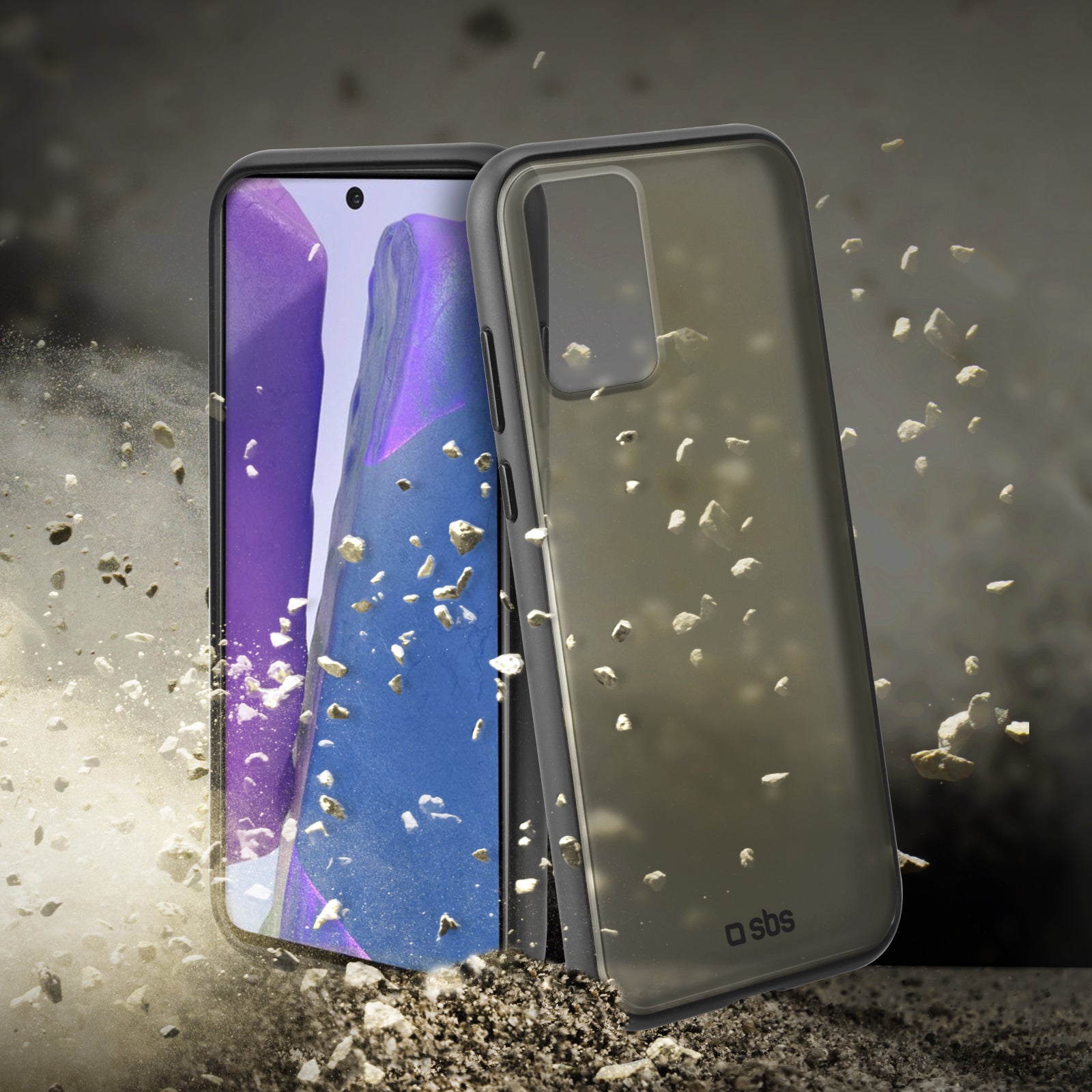 Coque mate antichoc et antidérapante pour Samsung Galaxy Note 20